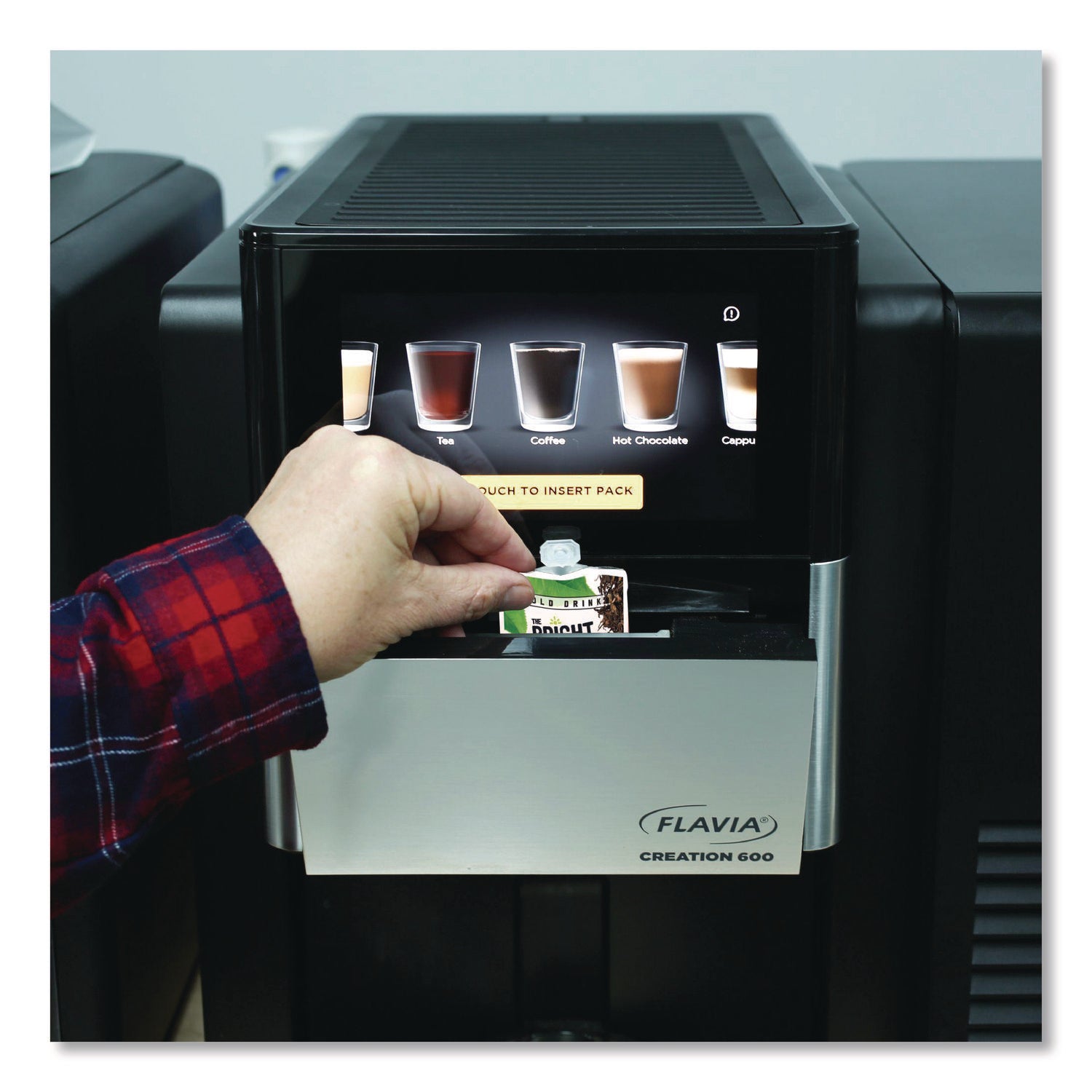Compatible with Flavia Creation 300 with Chill Refresh Module, Flavia Creation 600 with Chill Module - Black Iced Tea - Caffeine-free - Kosher - 100 / Carton