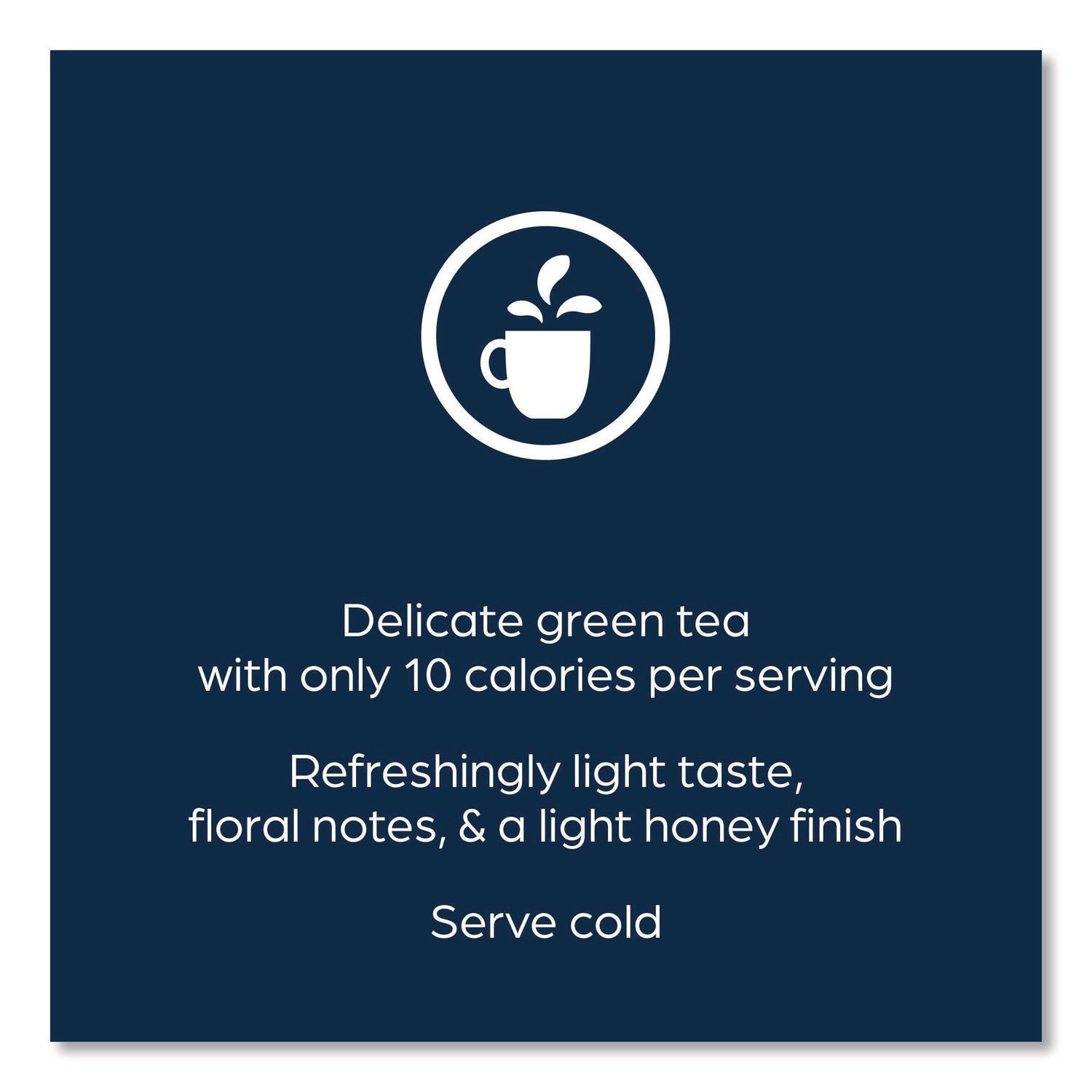 Compatible with Flavia Creation 300 with Chill Refresh Module, Flavia Creation 600 with Chill Module - Iced Green Tea - Caffeinated - Kosher - 100 / Carton