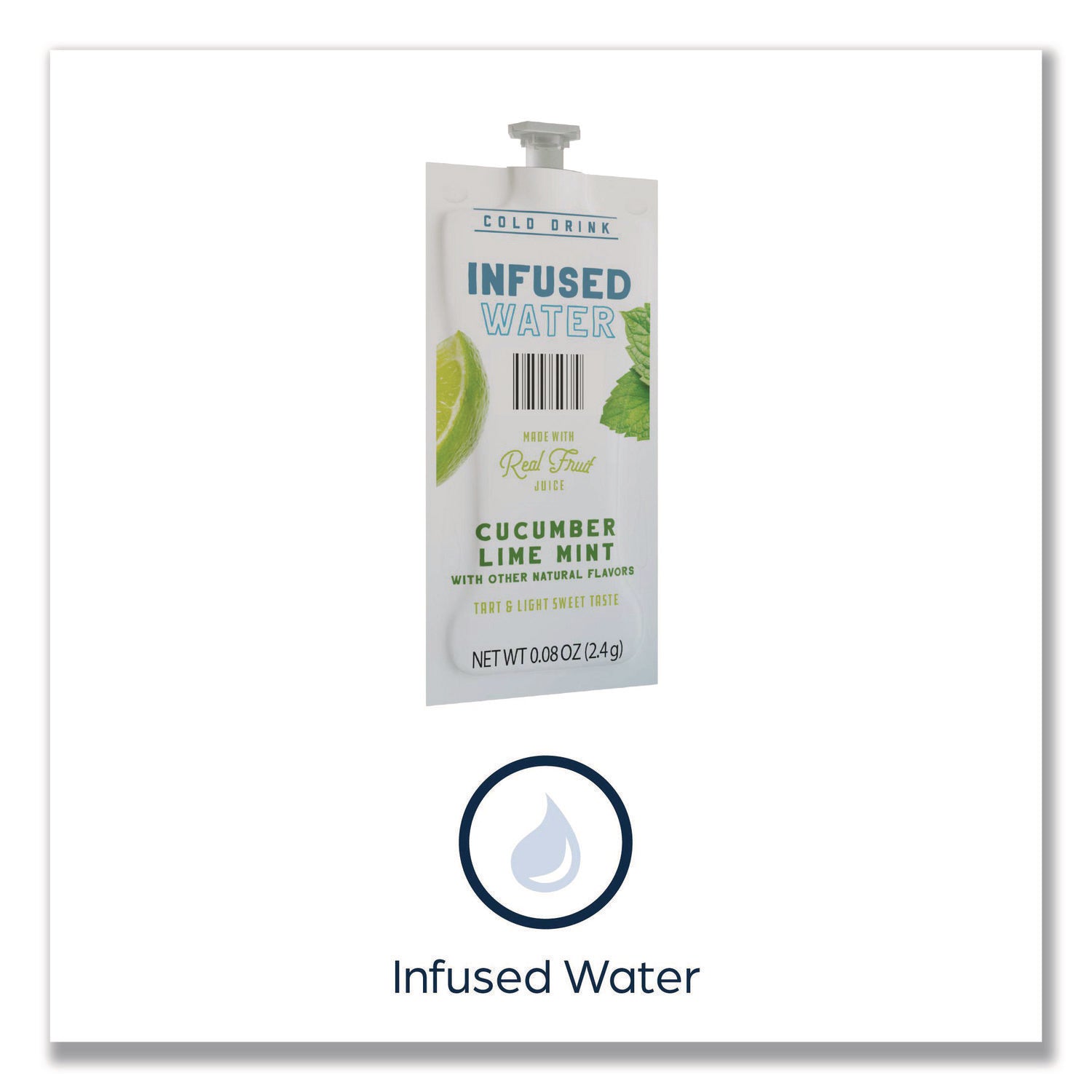 0.08 fl oz (2 mL) - Cucumber Lime Mint - 100 / Carton