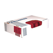 Healthcare Biohazard Printed Low-Density Can Liners, Infectious Waste, 44 gal, 3.2 mil, 37" x 50", Red, Flat Pack, 75/Carton