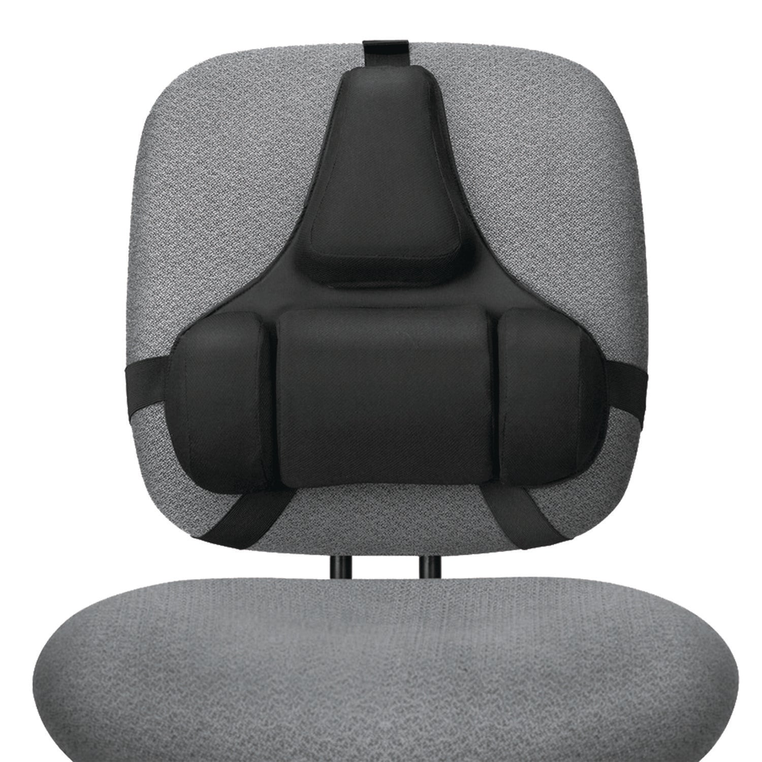 Strap Mount - Black - Fabric, Memory Foam - 1 Each