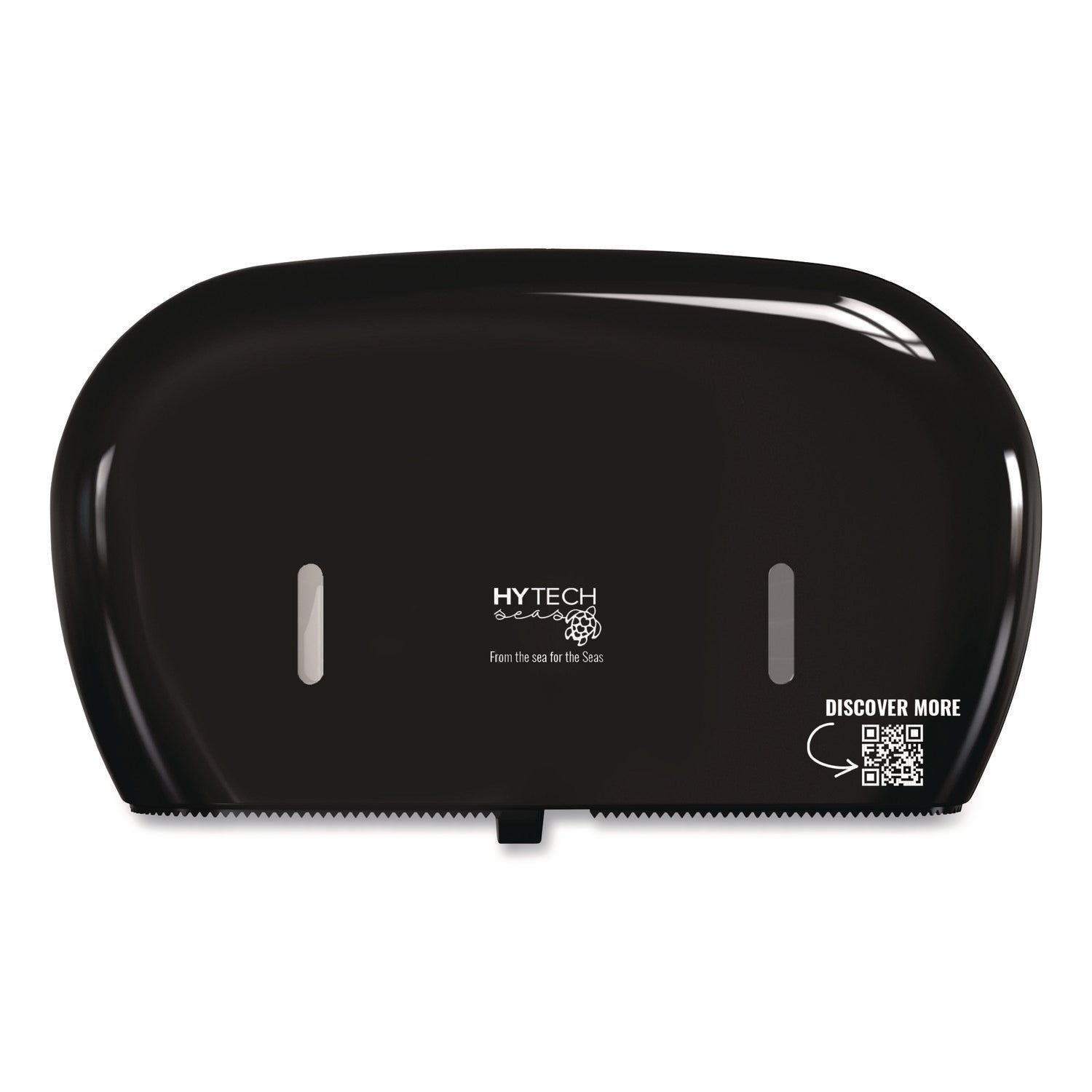 HyTech Seas Mini JRT Twin Dispenser, 5.5 x, 15.7 x 9.8, Black