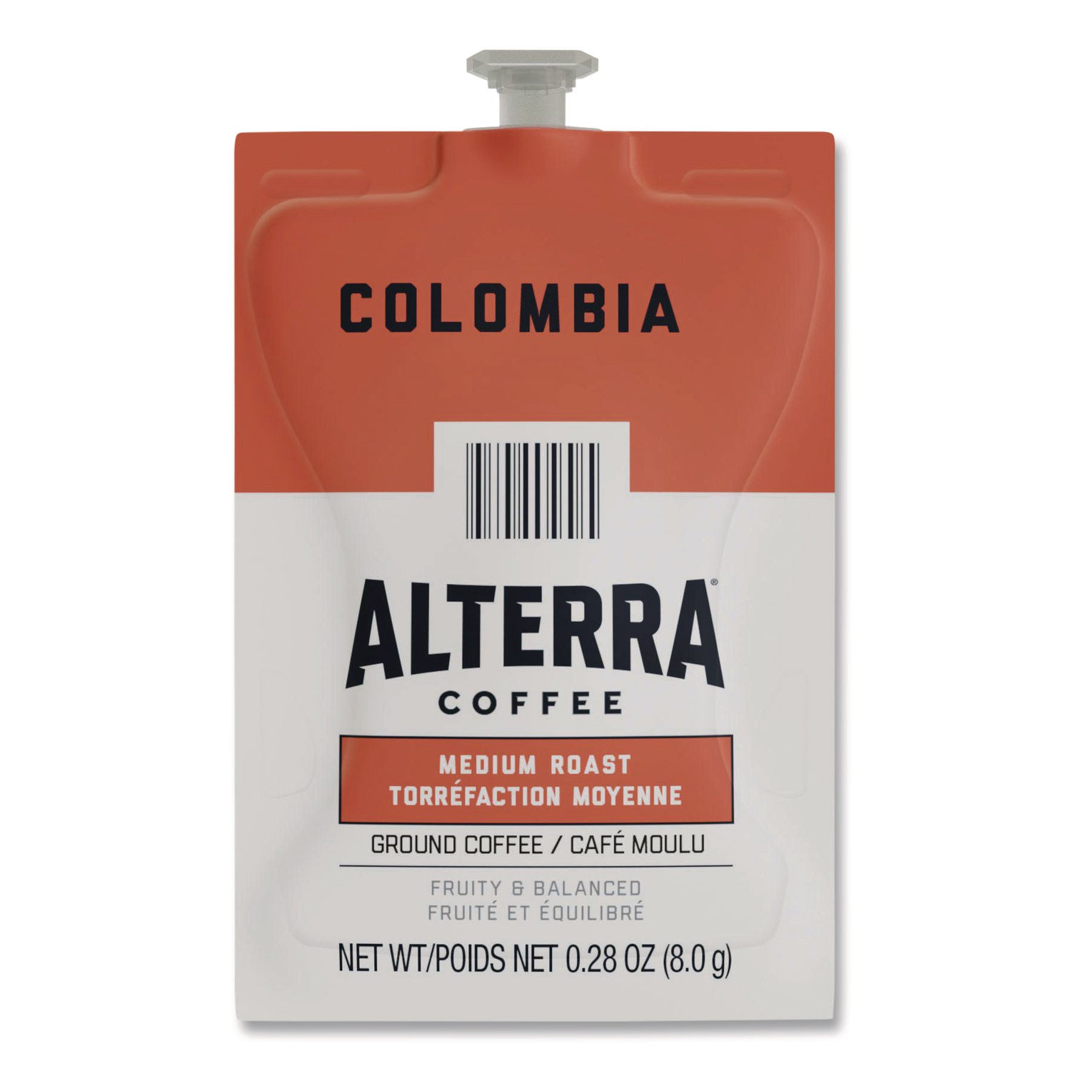 Compatible with Flavia Aroma, Flavia Barista, FLAVIA Creation 600, Flavia Creation 500, Flavia Creation 200, Flavia Creation 150, Flavia Creation 300, Flavia - Hot Coffee - Medium - Freshpack - Colombia, Regular - Kosher - 100 / Carton