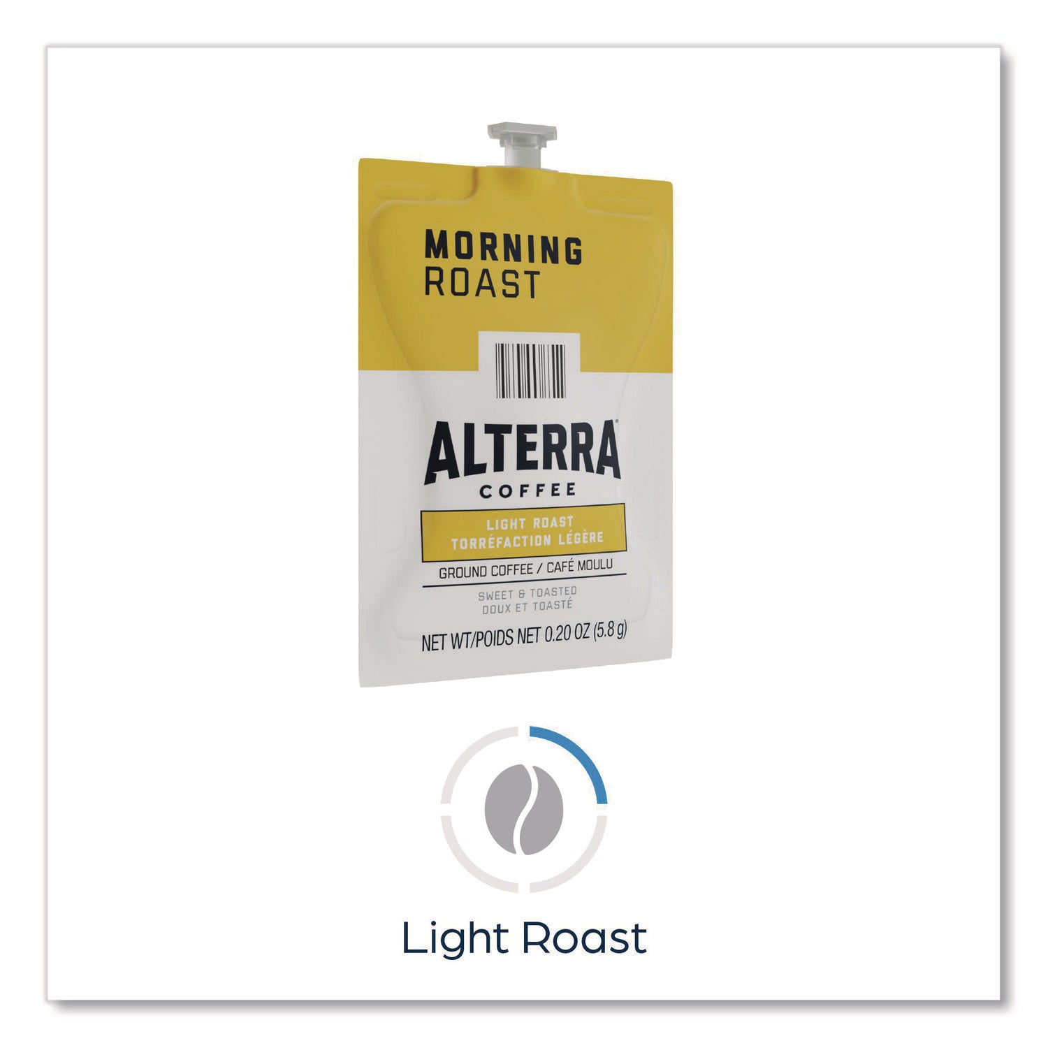 Compatible with Flavia Aroma, Flavia Barista, FLAVIA Creation 600, Flavia Creation 500, Flavia Creation 200, Flavia Creation 150, Flavia Creation 300, Flavia - Hot Coffee - Light - Freshpack - Morning, Regular - Kosher - 100 / Carton