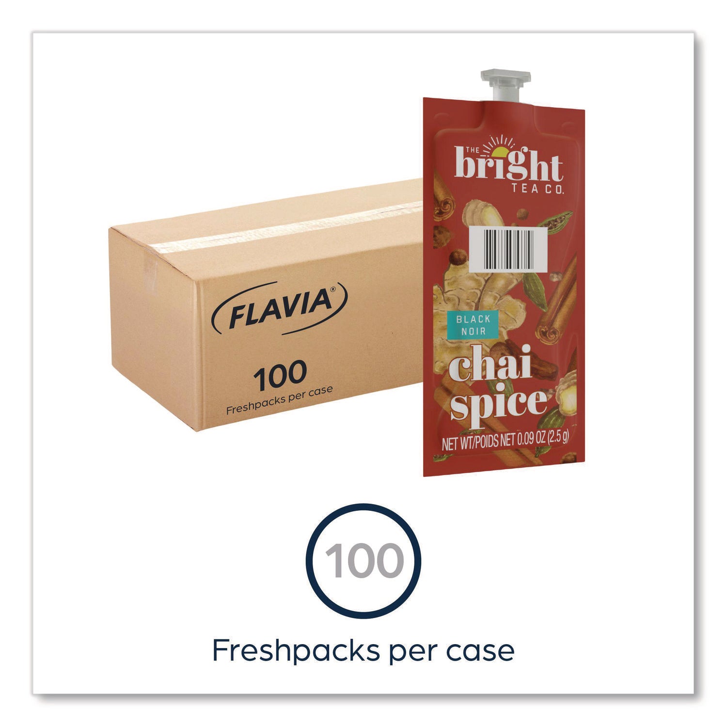 Compatible with Flavia Aroma, Flavia Creation 300, FLAVIA Creation 600 - Herbal Tea - Caffeinated - Kosher - 100 / Carton