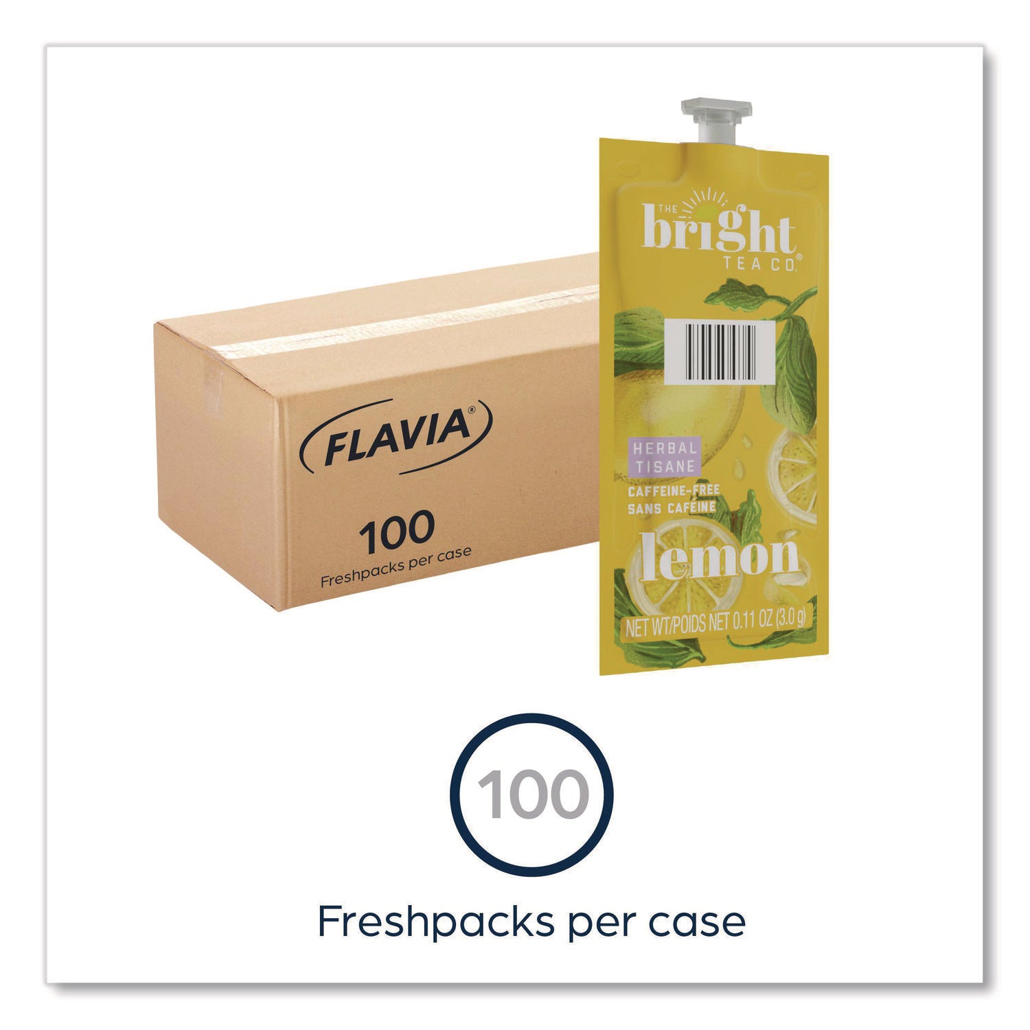 Compatible with Flavia Aroma, Flavia Creation 300, FLAVIA Creation 600 - Herbal Tea - Caffeine-free - Kosher - 100 / Carton