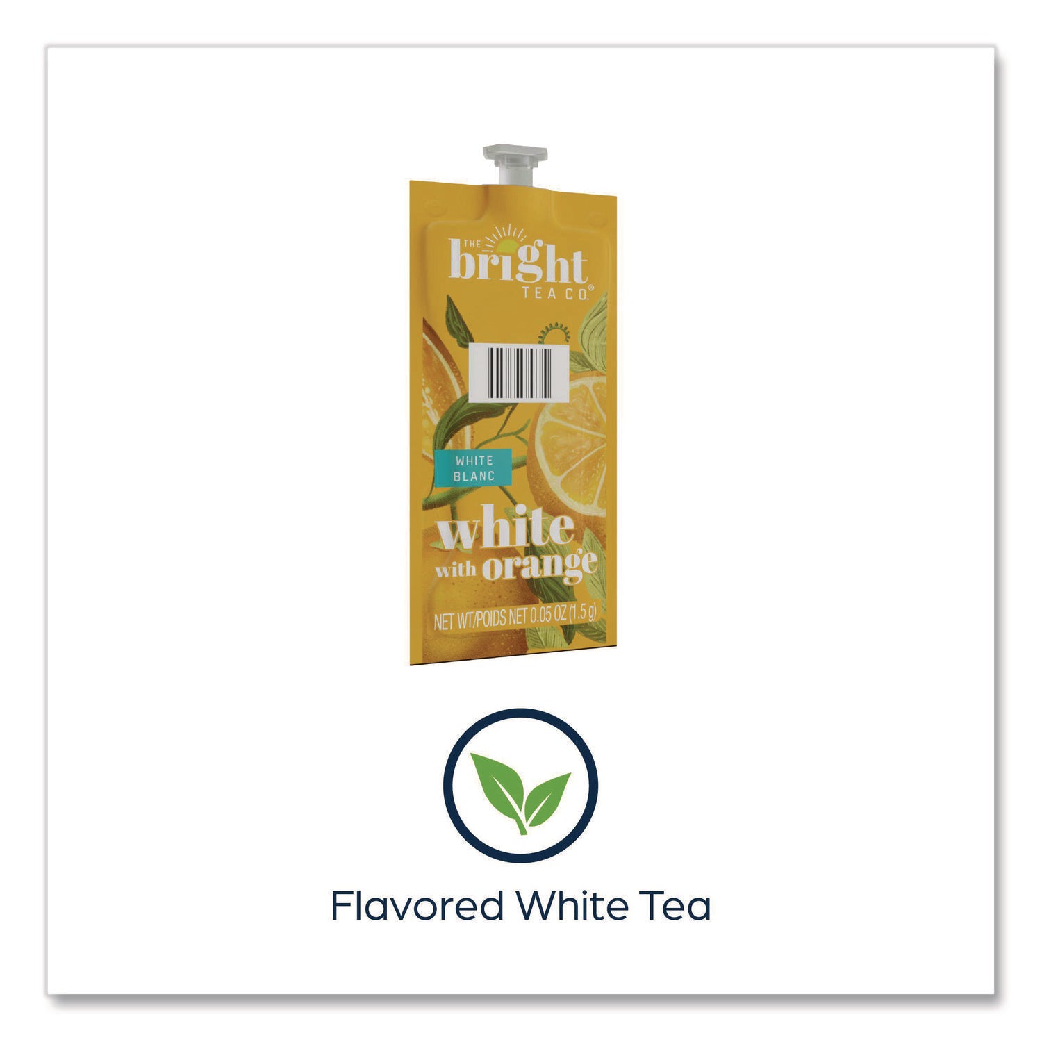 Compatible with Flavia Aroma, Flavia Creation 300, FLAVIA Creation 600 - White Tea - Decaffeinated - Kosher - 100 / Carton