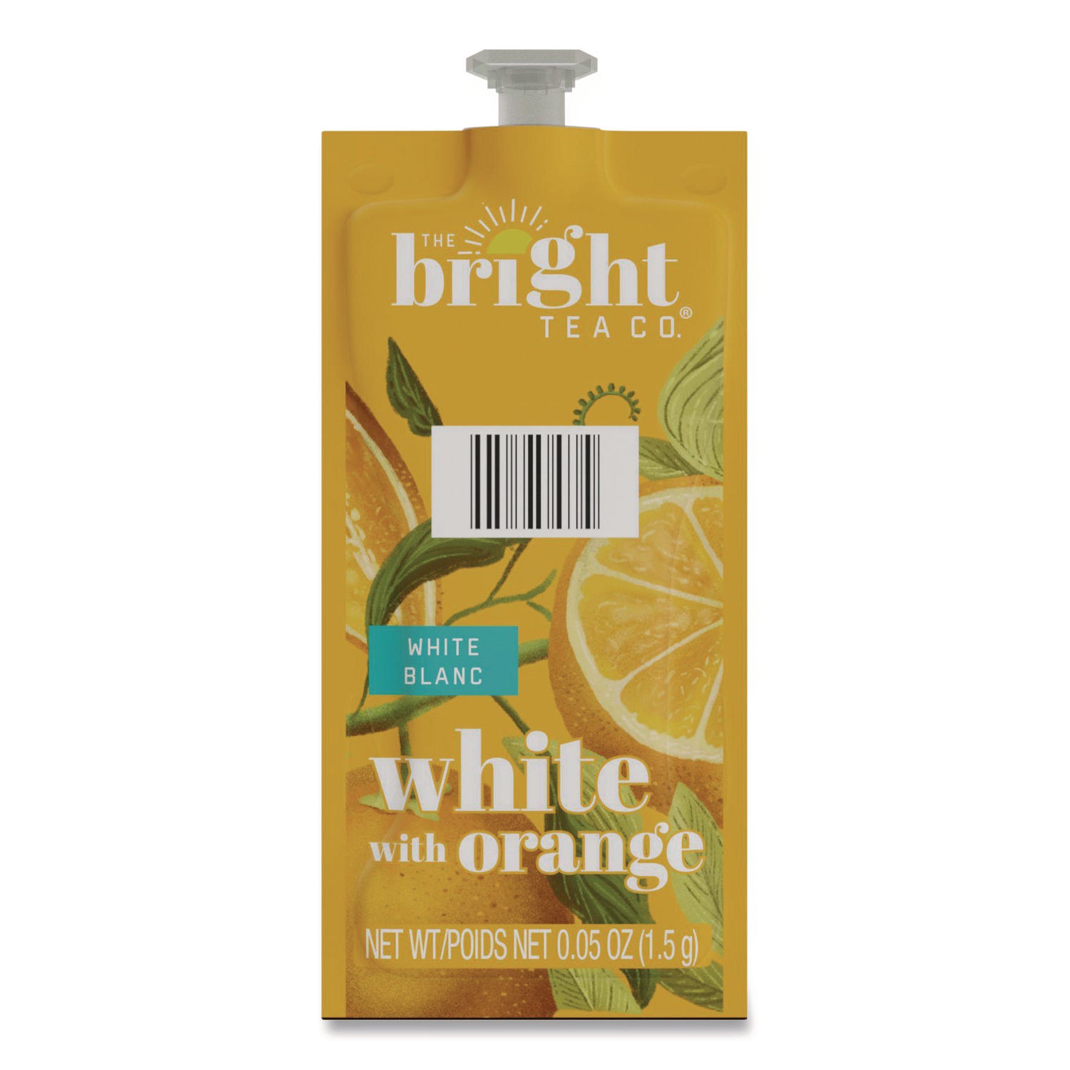 Compatible with Flavia Aroma, Flavia Creation 300, FLAVIA Creation 600 - White Tea - Decaffeinated - Kosher - 100 / Carton