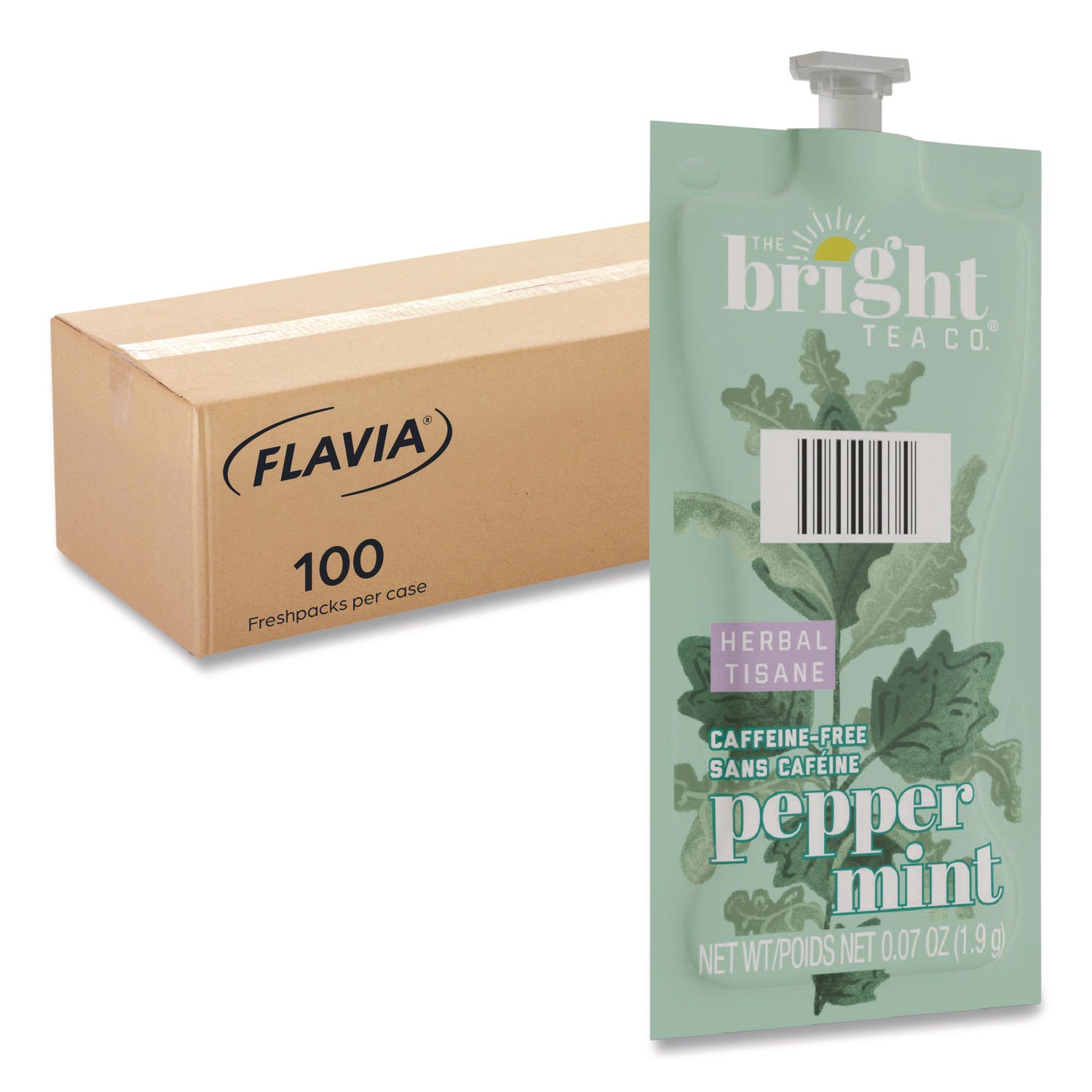 Compatible with Flavia Aroma, Flavia Creation 300, FLAVIA Creation 600 - Herbal Tea - Decaffeinated - Kosher - 100 / Carton