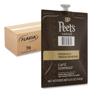 Compatible with Flavia Aroma, Flavia Barista, FLAVIA Creation 600, Flavia Creation 500, Flavia Creation 200, Flavia Creation 150, Flavia Creation 300 - Hot Coffee - Medium - Freshpack - Cafe Domingo - Kosher - 76 / Carton