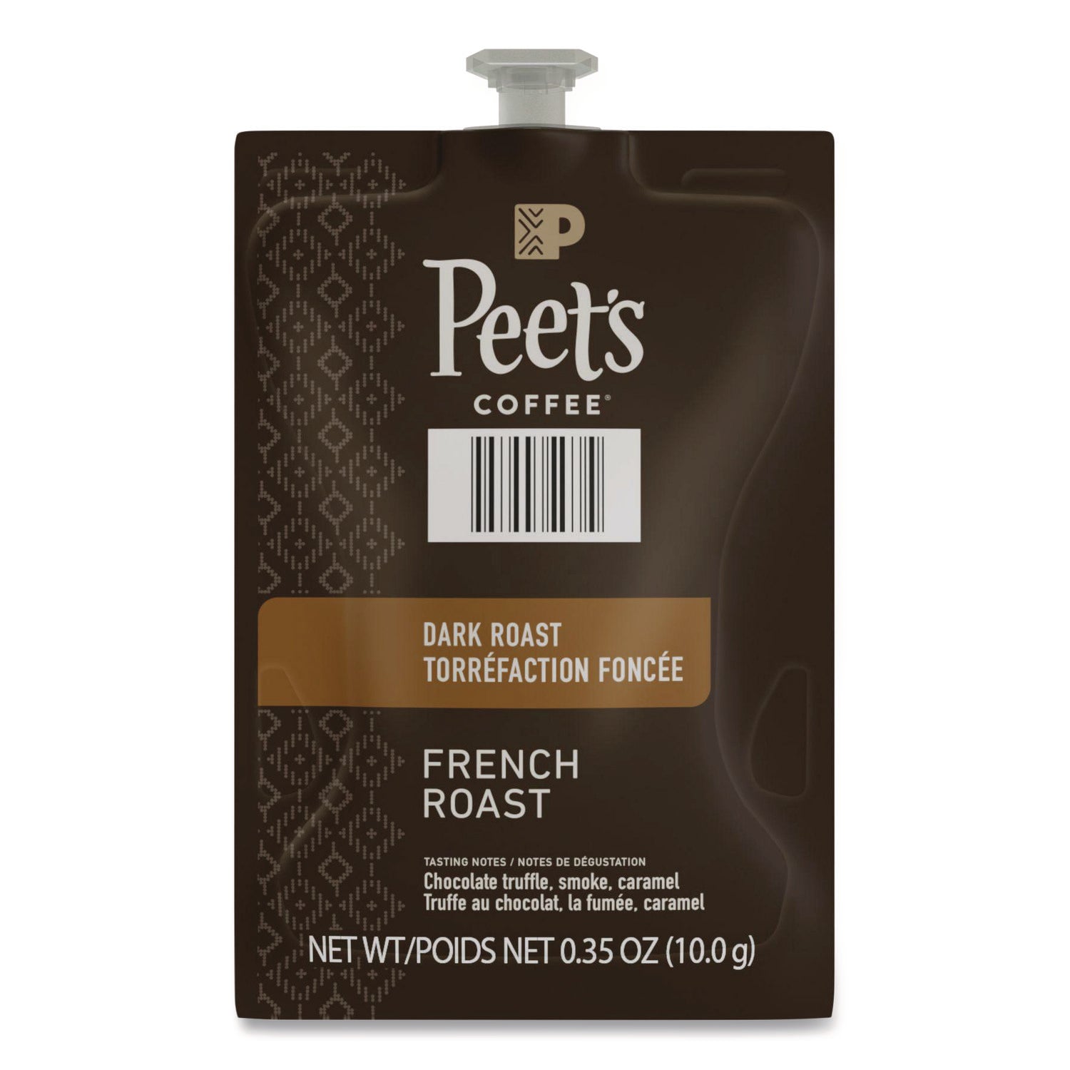 Compatible with Flavia Aroma, Flavia Barista, FLAVIA Creation 600, Flavia Creation 500, Flavia Creation 200, Flavia Creation 150, Flavia Creation 300 - Hot Coffee - Dark - Freshpack - French Roast - Kosher - 76 / Carton