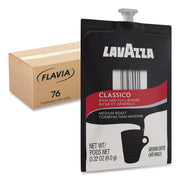 Flavia Classico Coffee Freshpack, Medium Roast, Arabica & Robusta Blend, Kosher, 0.3 oz Each, 76 Freshpacks per Carton