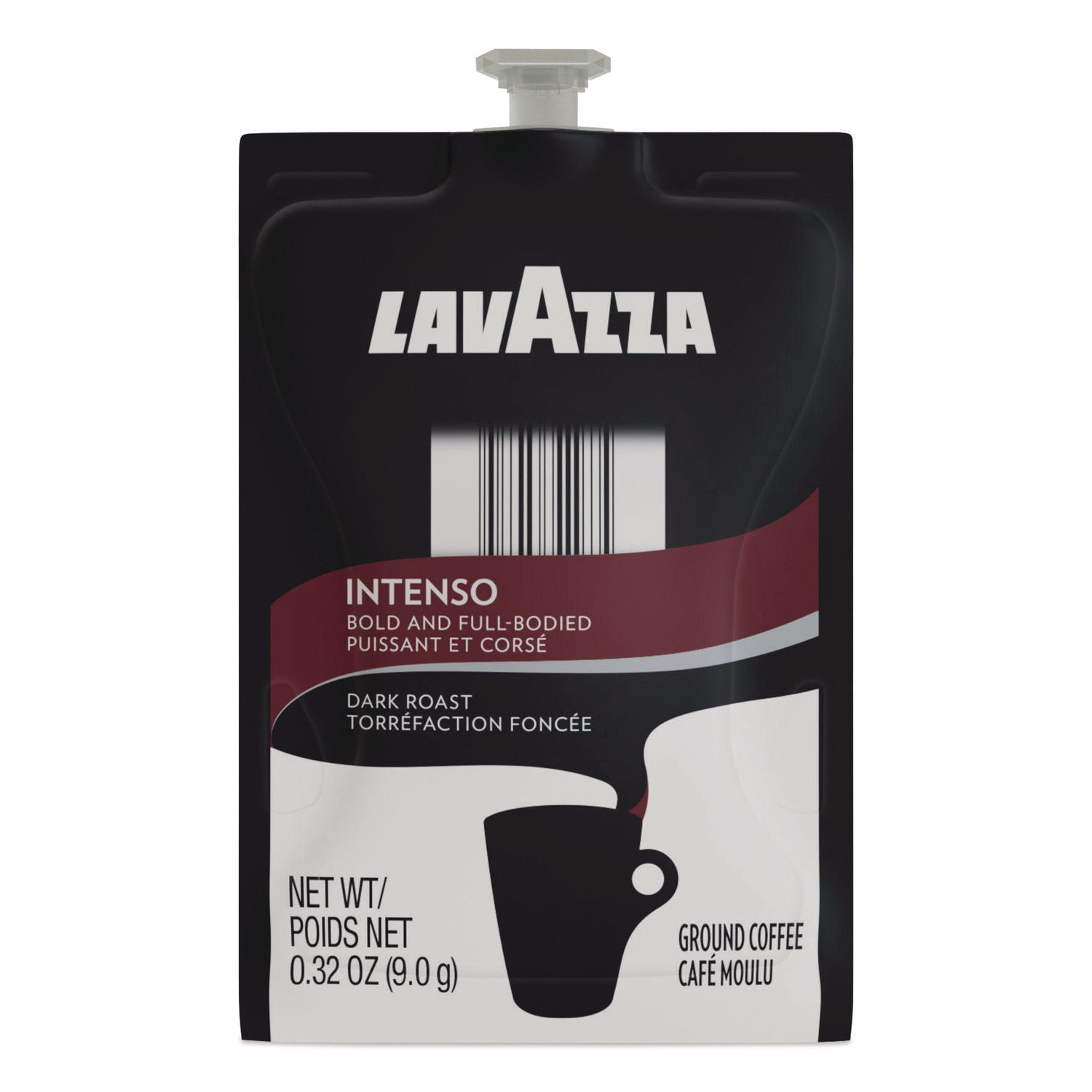 Flavia Intenso Dark Roast Coffee Freshpacks, Arabica & Robusta Blend, Kosher, 0.3 oz Each, 76 Freshpacks per Carton