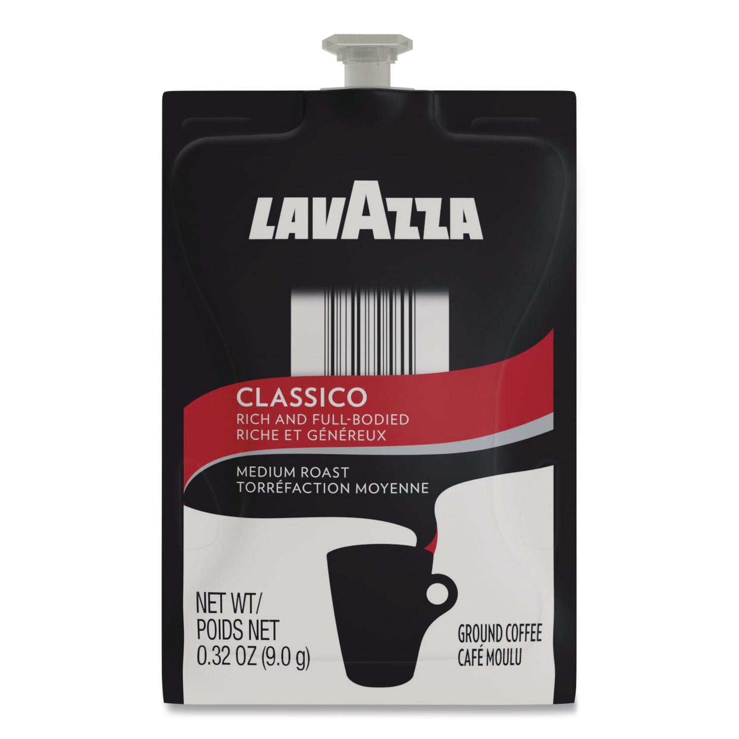 Flavia Classico Coffee Freshpack, Medium Roast, Arabica & Robusta Blend, 0.3 oz Each, 38 Freshpacks per Carton, Compatible with Flavia Aroma, Creation 300 & 600 Brewers