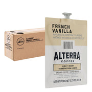 Flavia Freshpack Alterra French Vanilla Flavored Coffee, Light Roast, Freshpack, 40 per Carton, Compatible with Flavia Creation 150/200/300/500/600 and Flavia Aroma