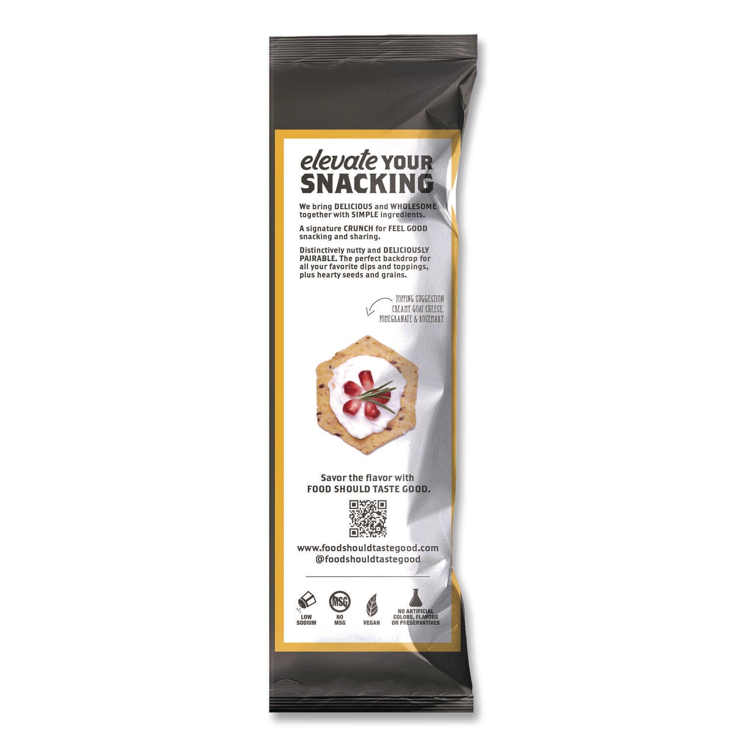 Tortilla Chips, Multigrain with Sea Salt, 1.5 oz, 24/Carton
