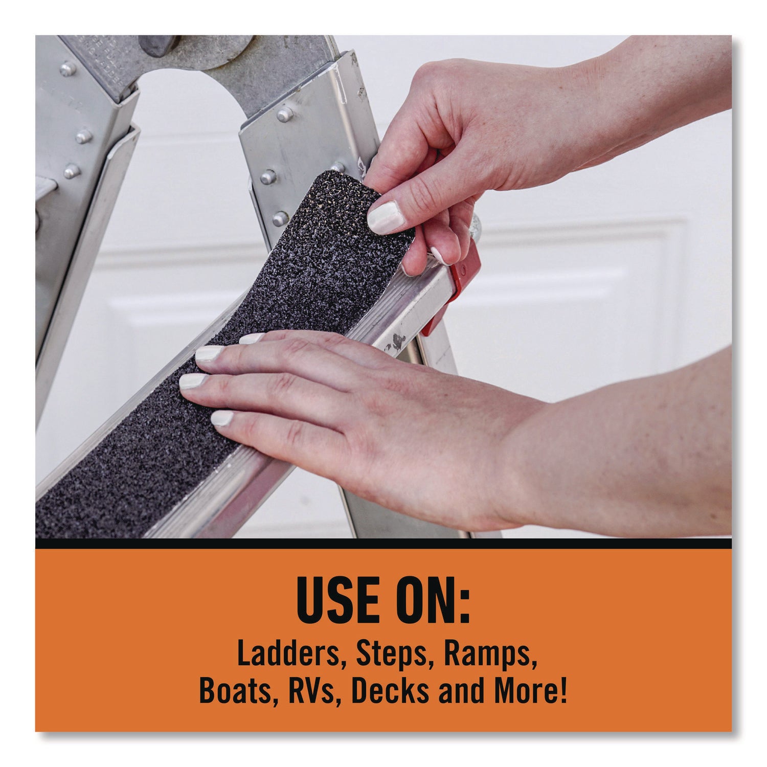 Gorilla 2 In. x 10 Ft. Black Anti-Slip Tread Tape Roll