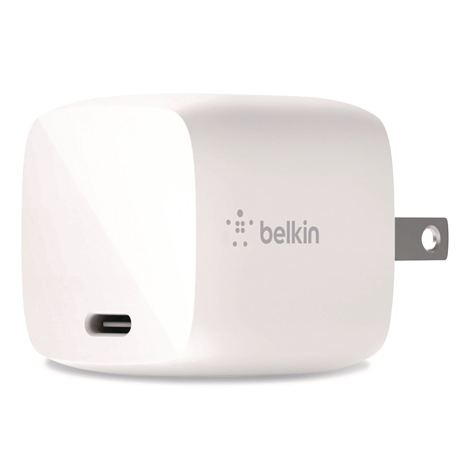 BOOST CHARGE USB-C PD 3.0 PPS Wall Charger + USB-C to USB-C Cable, White