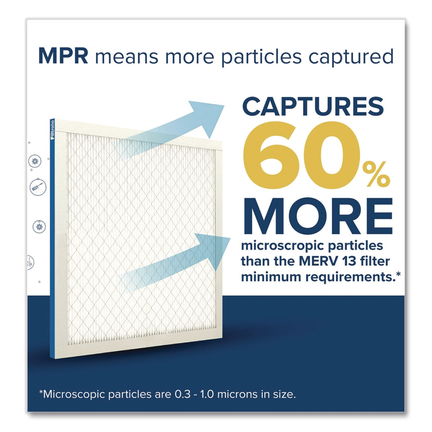 High Performance Air Filter, 14 x 20, 4/Carton
