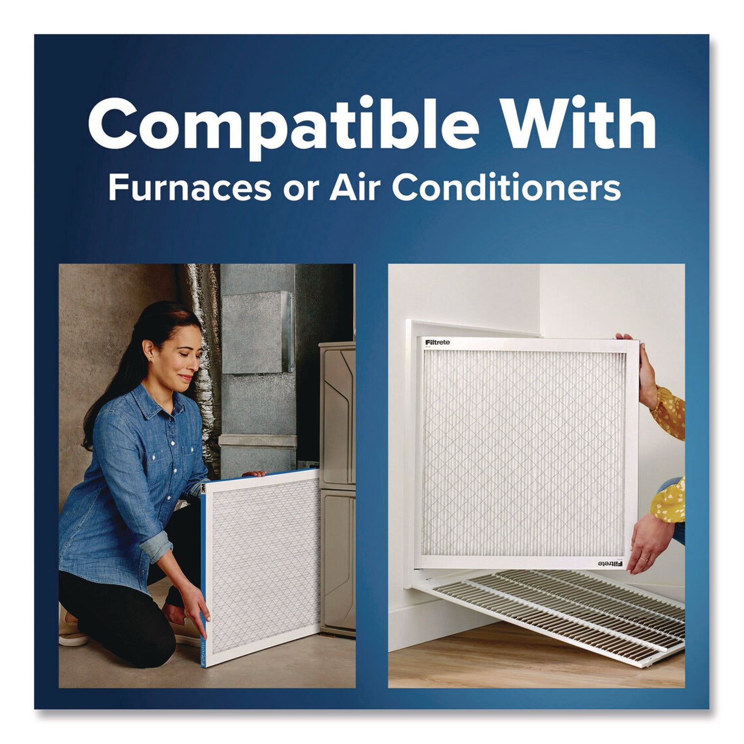High Performance Air Filter, 14 x 20, 4/Carton