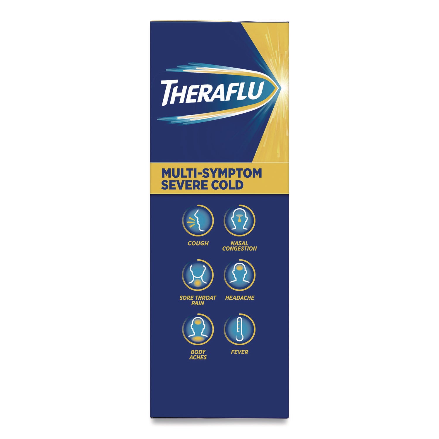 Multi-Symptom Severe Cold Hot Liquid Powder, 6 Count