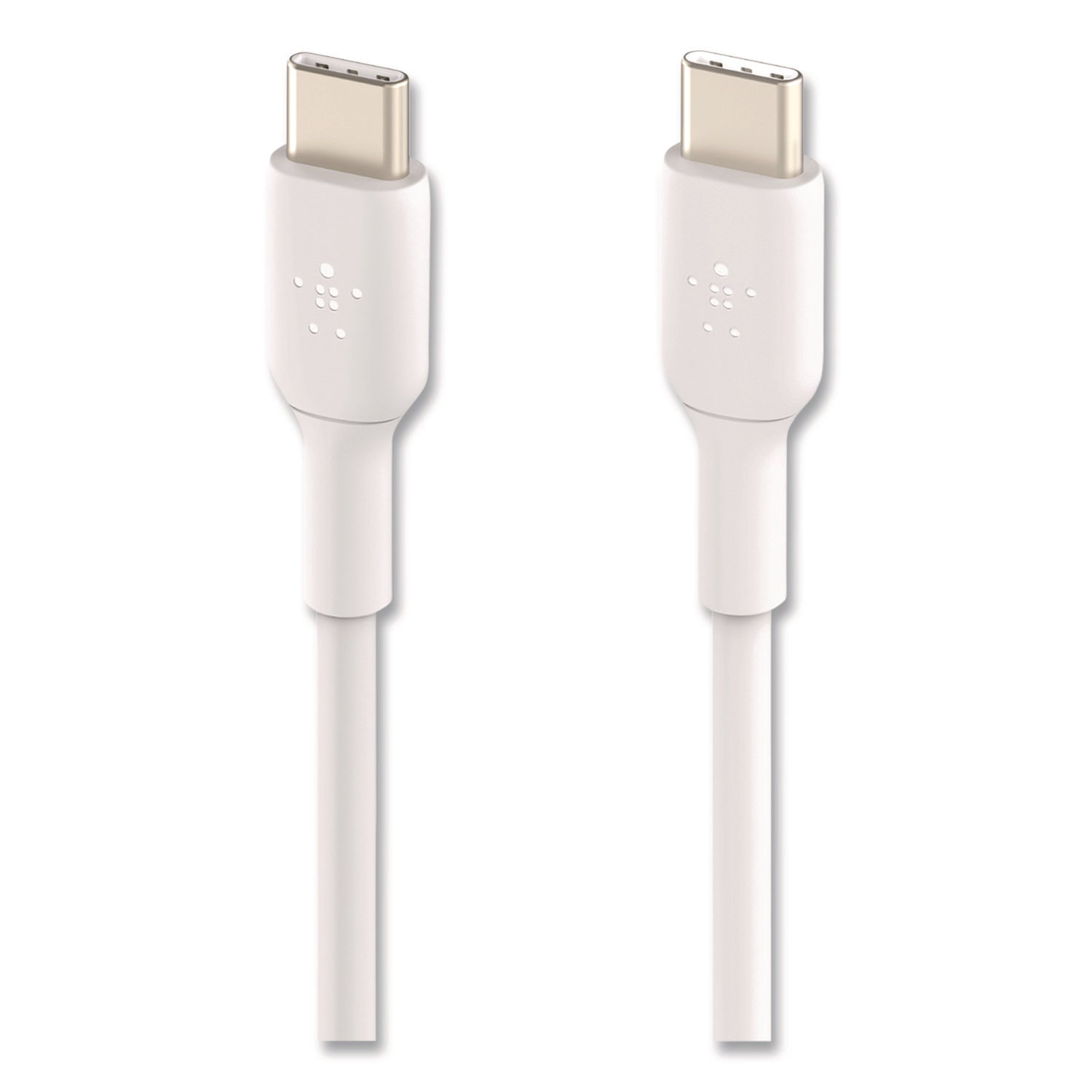 BOOST CHARGE USB-C to USB-C Cable, 3.3 ft, White, 2/Pack