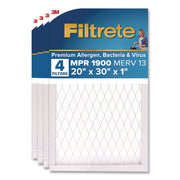 High Performance Air Filter, 20 x 30, 4/Carton