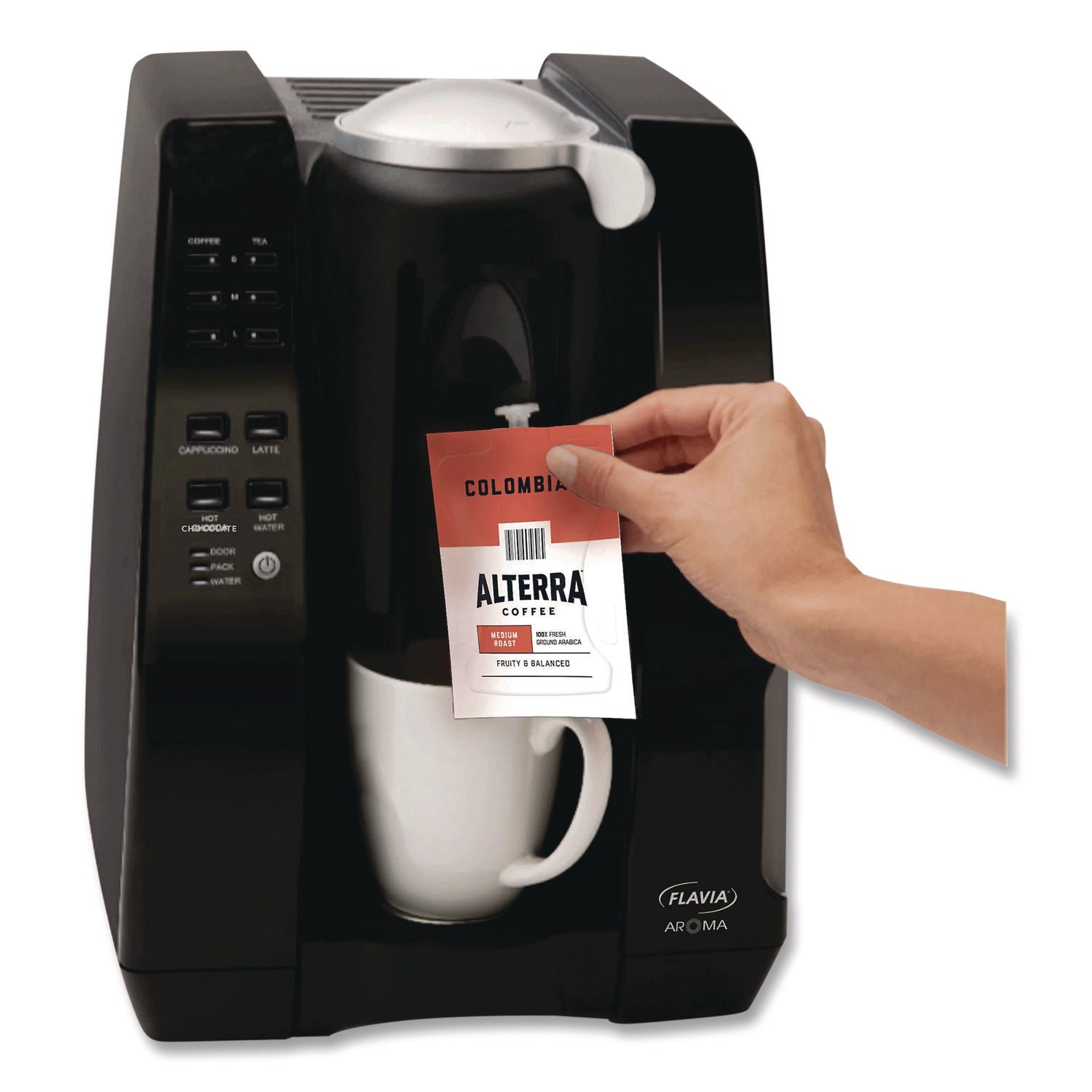 1440 W - 2.53 quart - 1 Cup(s) - Single-serve - Black