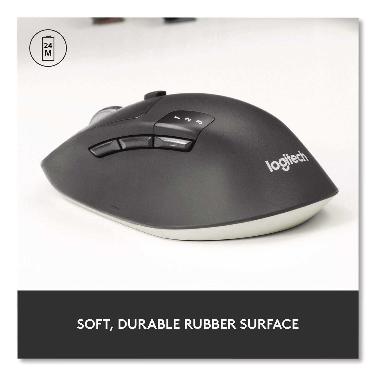 Optical - Wireless - 32.81 ft - Bluetooth/Radio Frequency - 2.40 GHz - Black - USB - 1000 dpi - Tilt Wheel - 8 Button(s) - Right-handed - 1 x AA Battery Supported - 1 Each