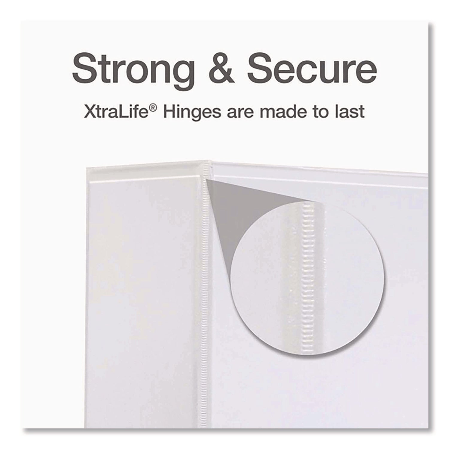 Cardinal Premier ONE-TOUCH Easy Open Locking Slant-D Ring Binder, 3" Capacity, 650 Sheets, Letter Size, 3 Rings, 4 Pockets, White, 1 Each