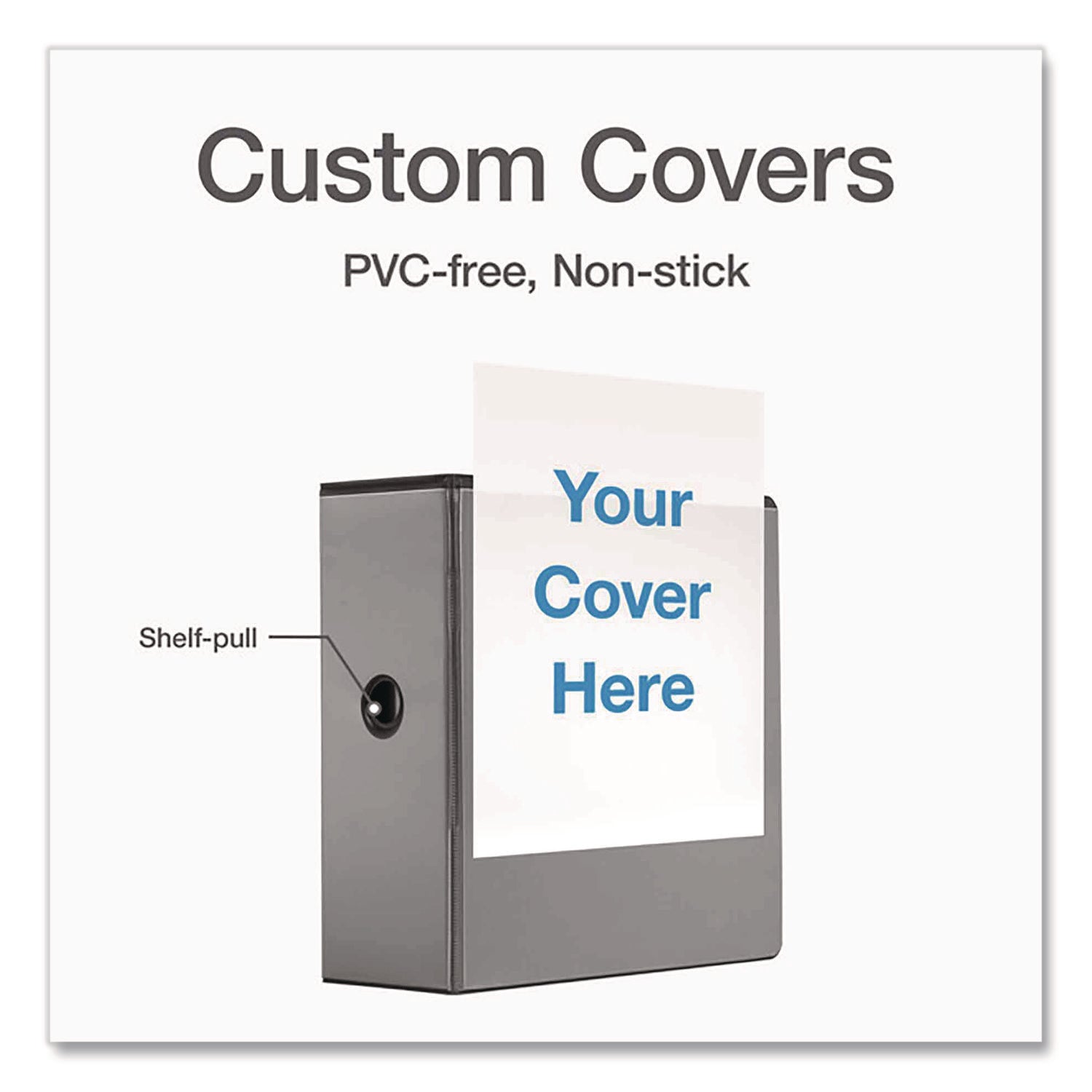 Cardinal Premier ONE-TOUCH Easy Open Locking Slant-D Ring Binder, 5" Capacity, Letter Size, 1050 Sheet Capacity, 3 D-Rings, 4 Pockets, Black, 1 Each