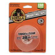 6036002 Gorilla 1 In. x 150 In. Tough & Clear Double-Sided Mounting Tape (38 Lb. Capacity)