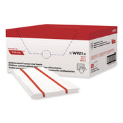 Tuff-Job S900 Antimicrobial Foodservice Towels, 12 x 24, White/Red, 150/Carton