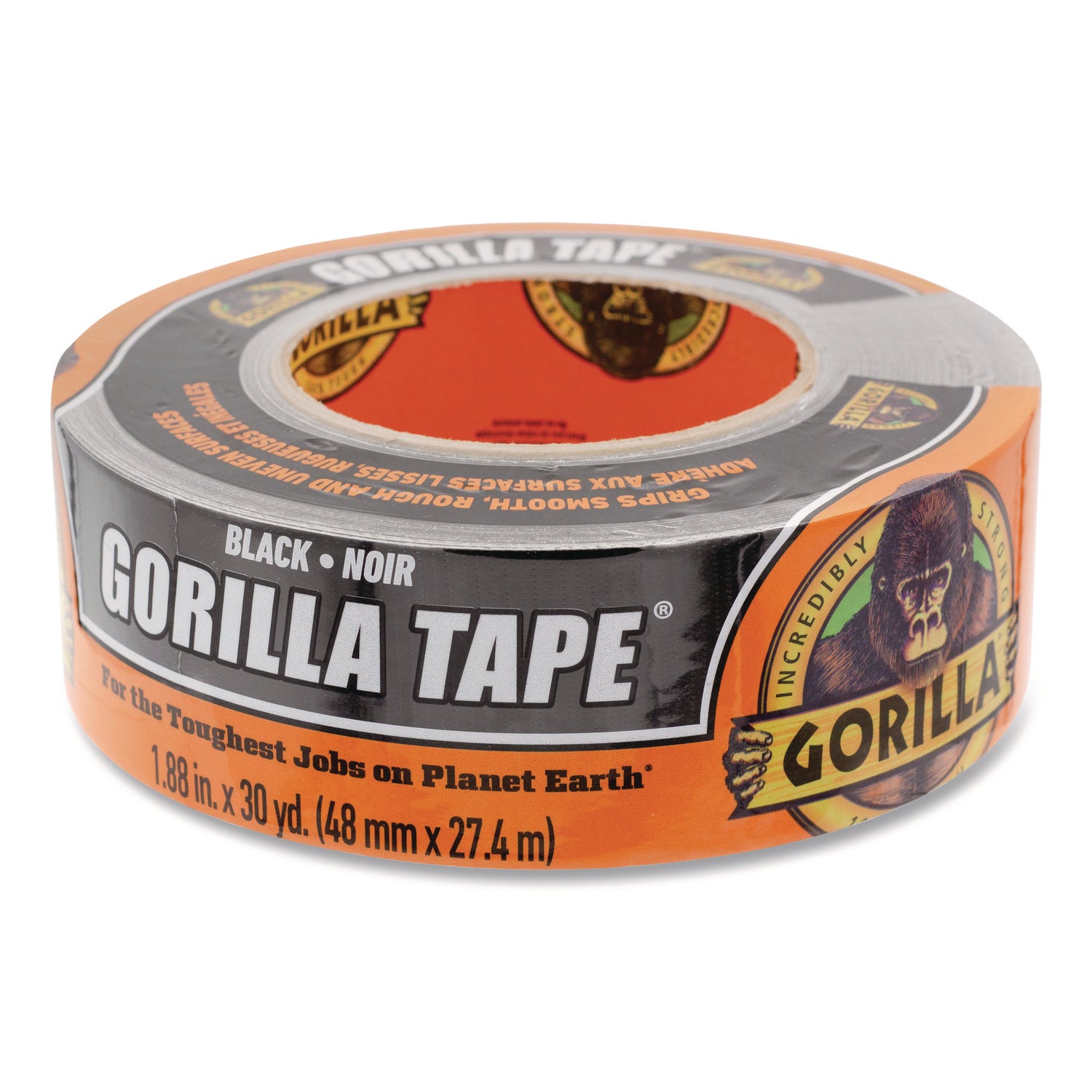 105629 Gorilla 1.88 In. x 30 Yd. Heavy-Duty Duct Tape, Black