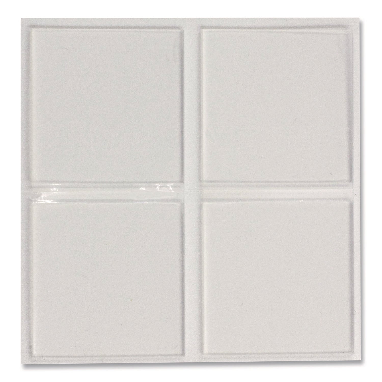 6067202 Gorilla Glue 1 In. x 1 In. 7 Lb. Capacity Permanent Clear Mounting Squares (24-Pack)