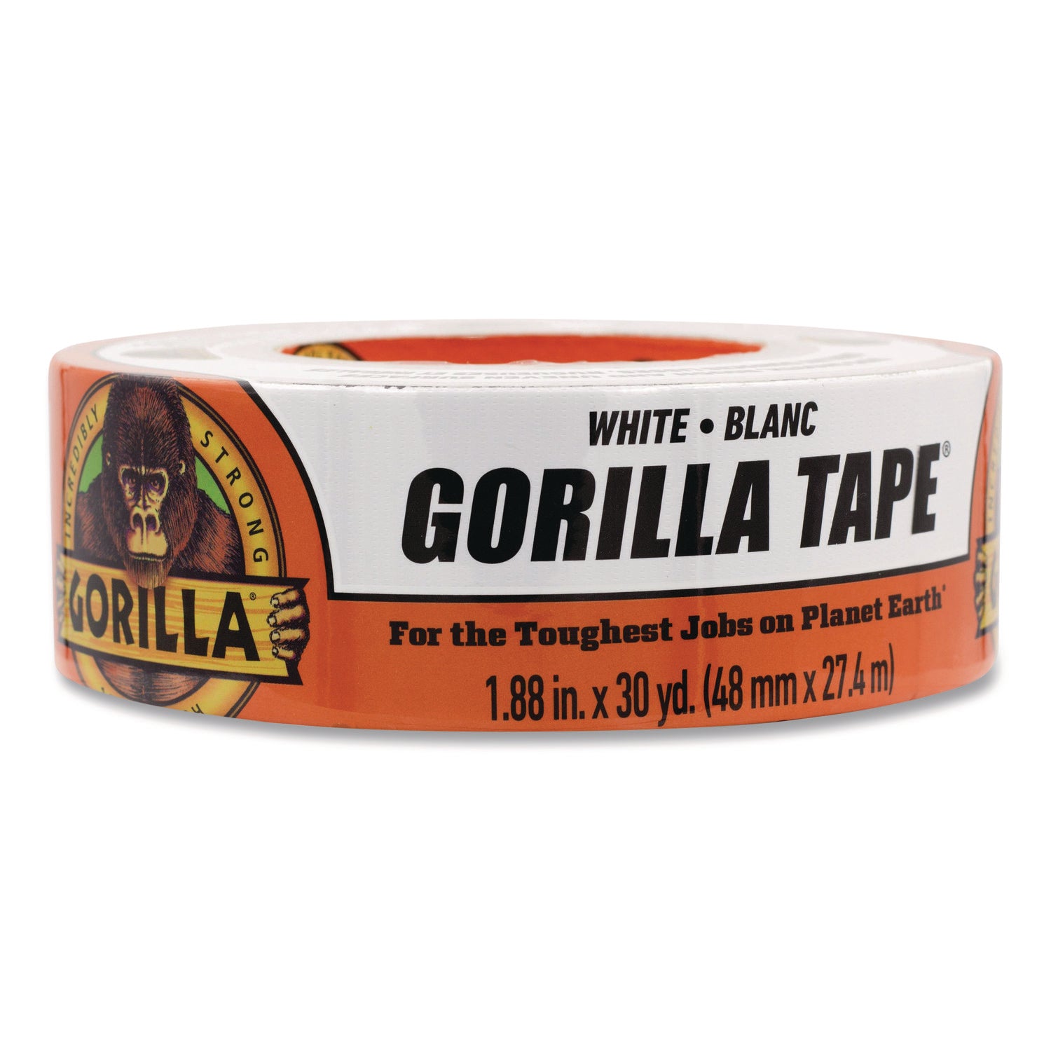6025001 Gorilla 1.88 In. x 30 Yd. Heavy-Duty Duct Tape, White