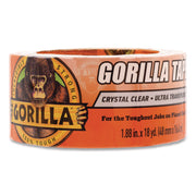6060002 Gorilla 1.88 In. x 18 Yd. Crystal Clear Duct Tape, Clear
