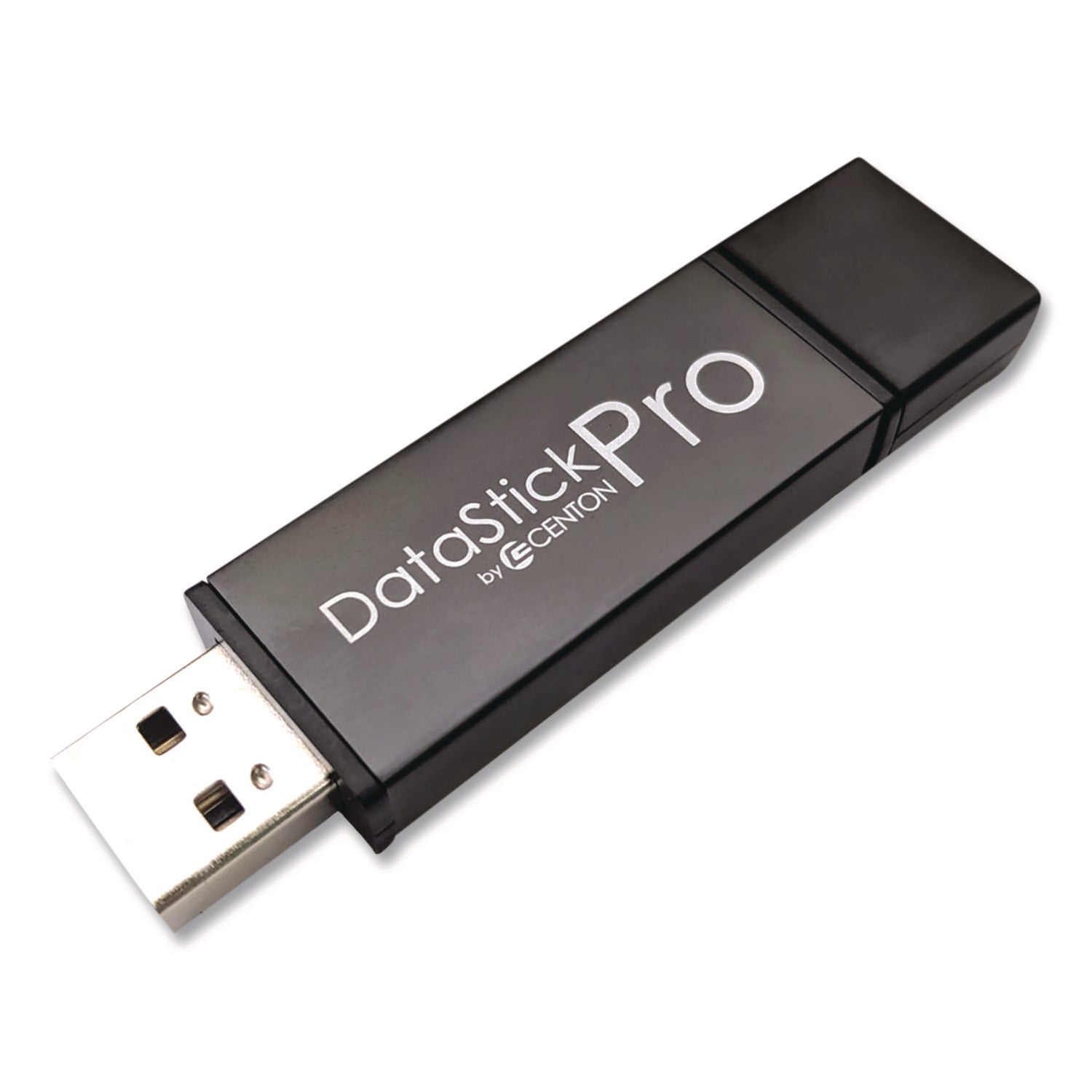 DataStick Pro USB 2.0 Type A Flash Drive, 8 GB, Gray, 10/Pack