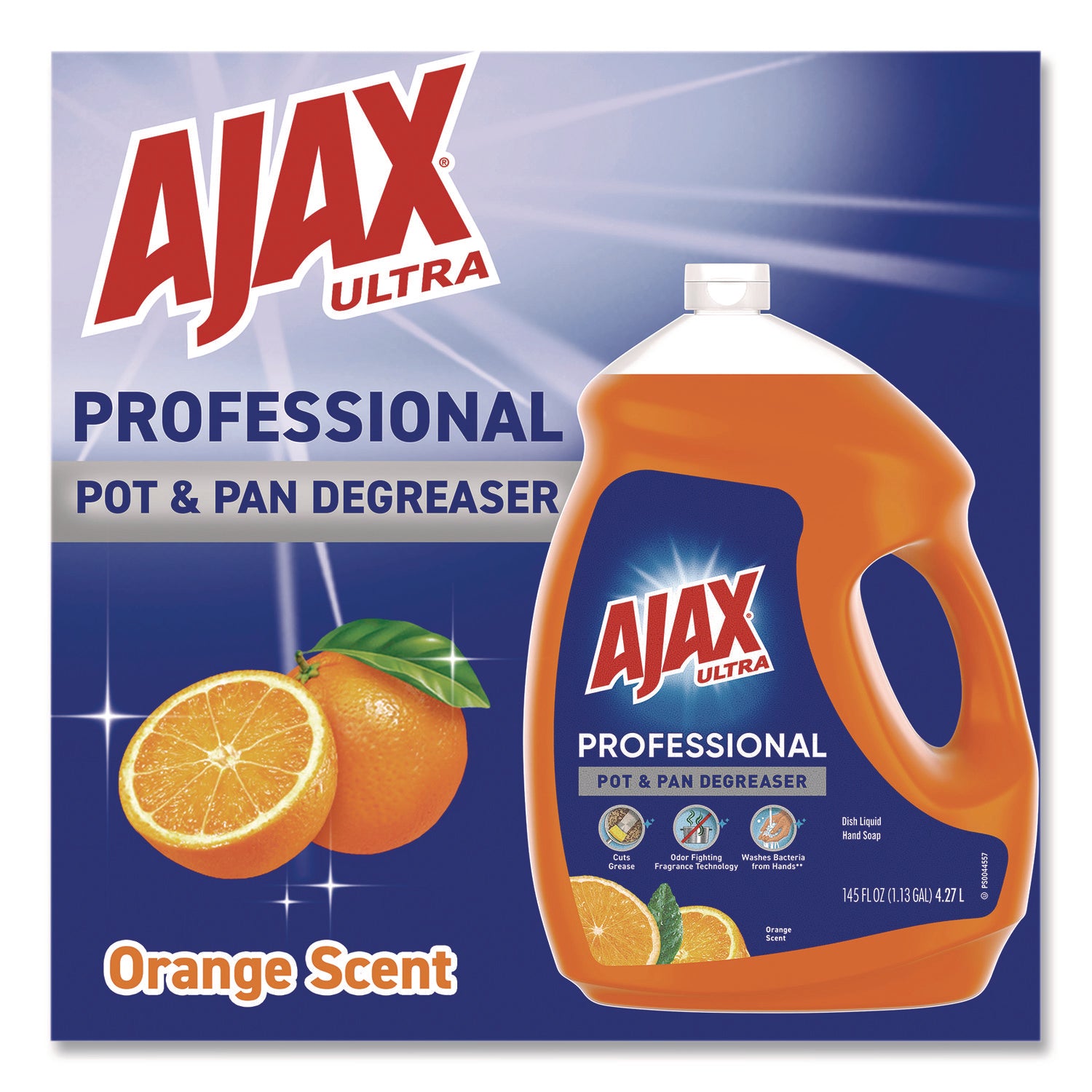 Dish Detergent, Orange Scent, 145 oz Bottle
