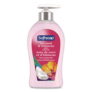 Coconut & Hibiscus Scent - 11.25 fl oz - Pump Bottle Dispenser - Bacteria Remover, Dirt Remover - Hand, Skin - Moisturizing - Refillable, Recyclable, Paraben-free, Phthalate-free, Biodegradable - 1 Each