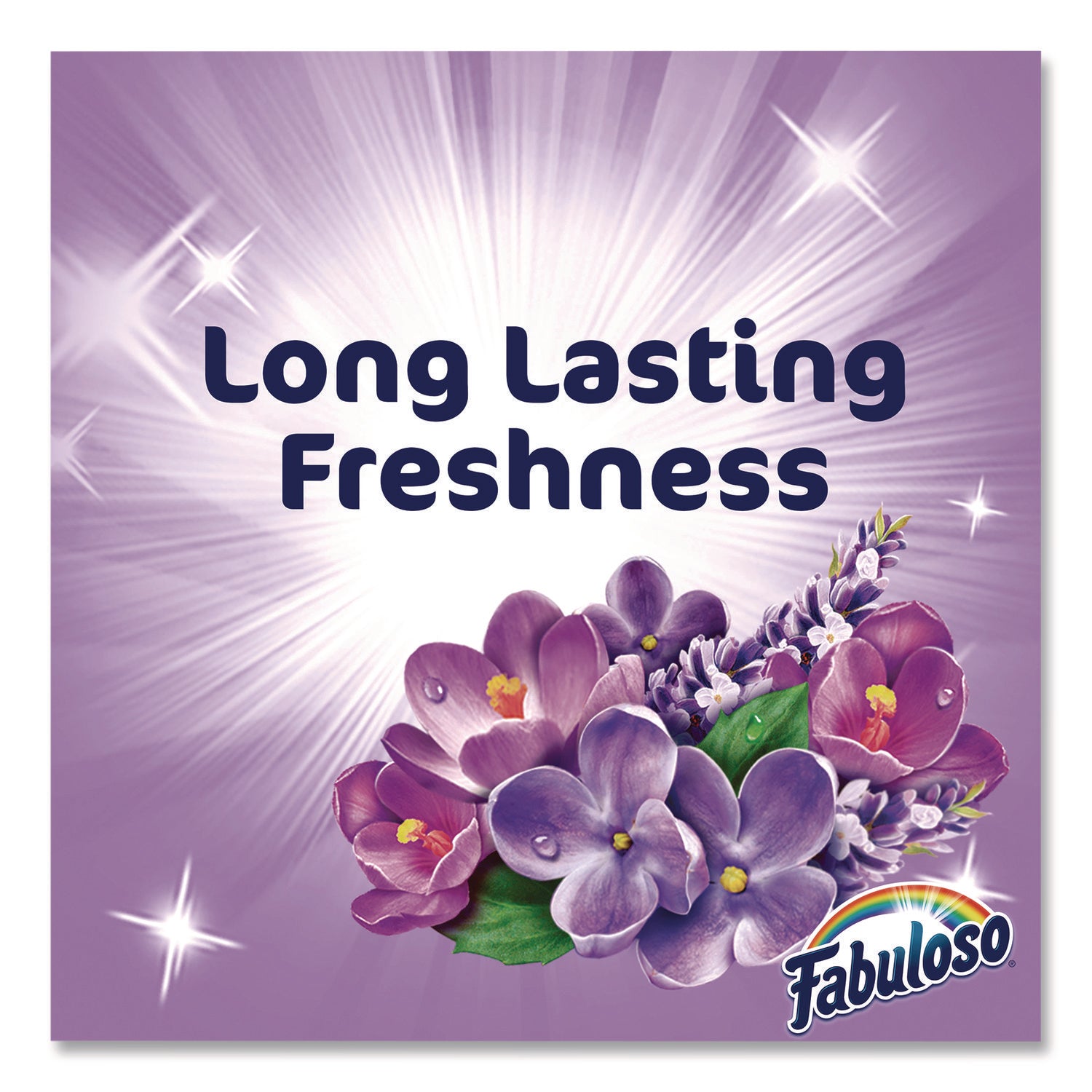 169 fl oz (5.3 quart) - Lavender Scent - Antibacterial, Rinse-free, Residue-free, Long Lasting - Purple Bottle - 1 Each