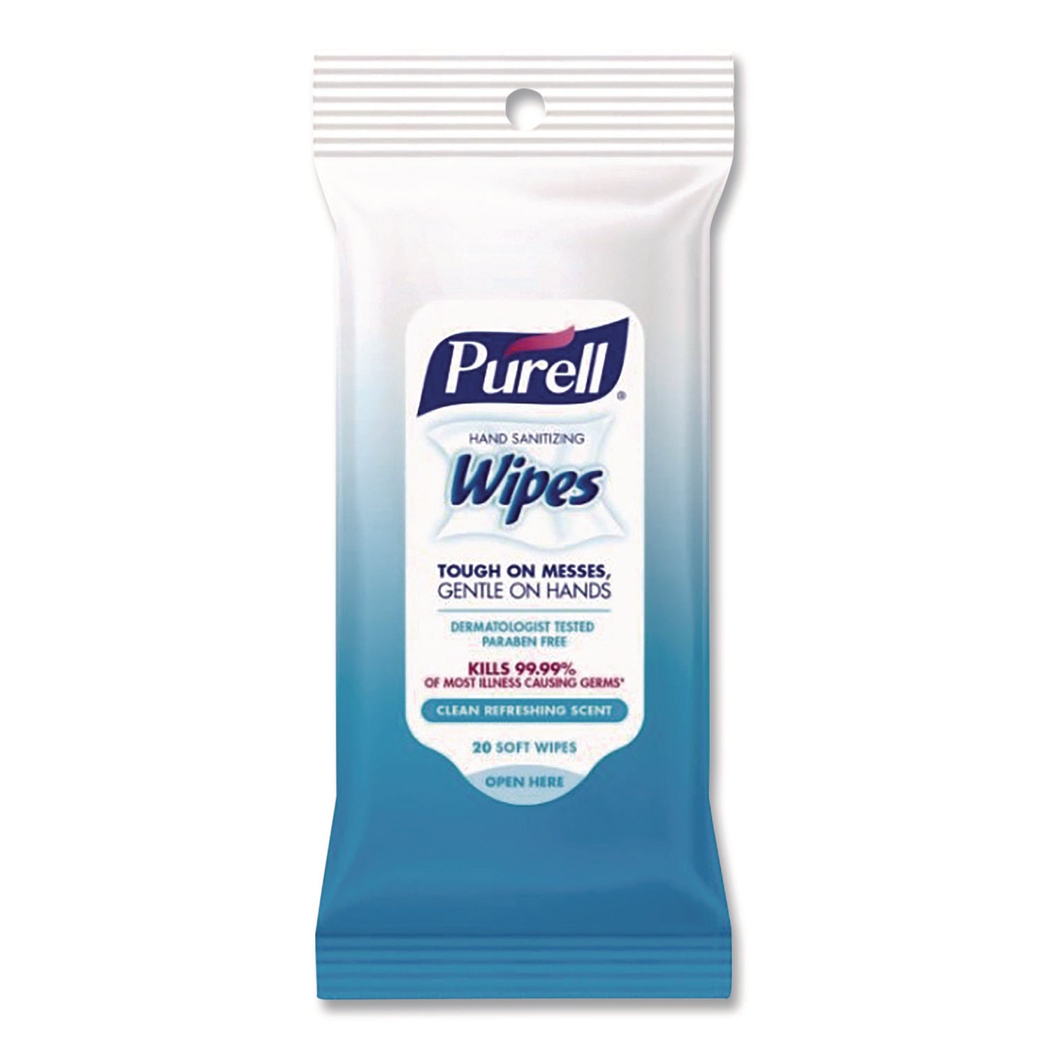 Purell Clean Refreshing Scent Hand Sanitizing Wipes Travel Pack (20 Count)