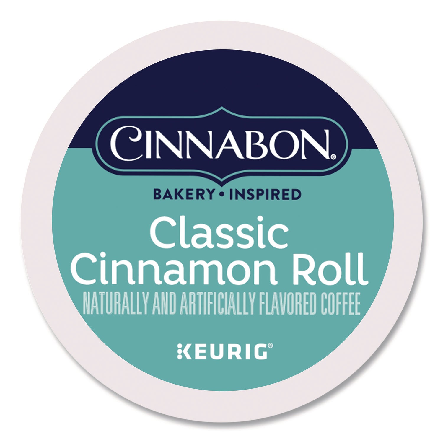 Classic Cinnamon Roll Coffee K-Cups, 0.33 oz, 48/Box