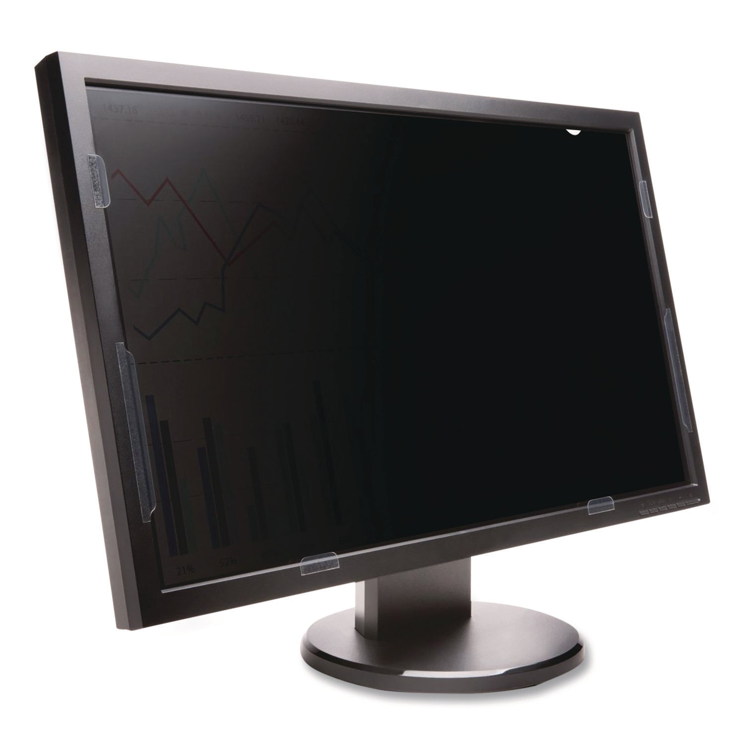 For 24" Widescreen LCD Monitor - 16:9 - Scratch Resistant, Damage Resistant - Anti-glare - 1 Each
