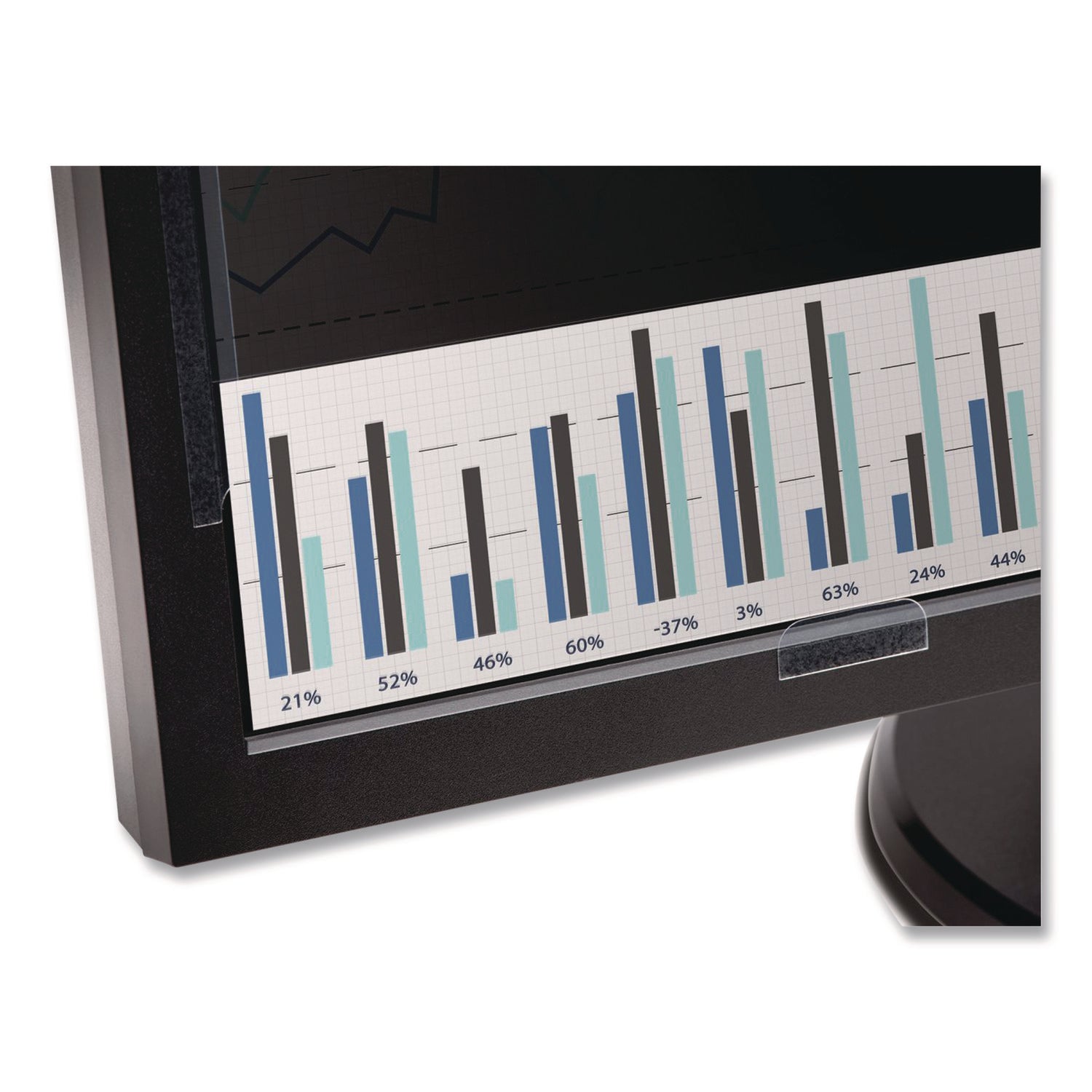 For 24" Widescreen LCD Monitor - 16:9 - Scratch Resistant, Damage Resistant - Anti-glare - 1 Each