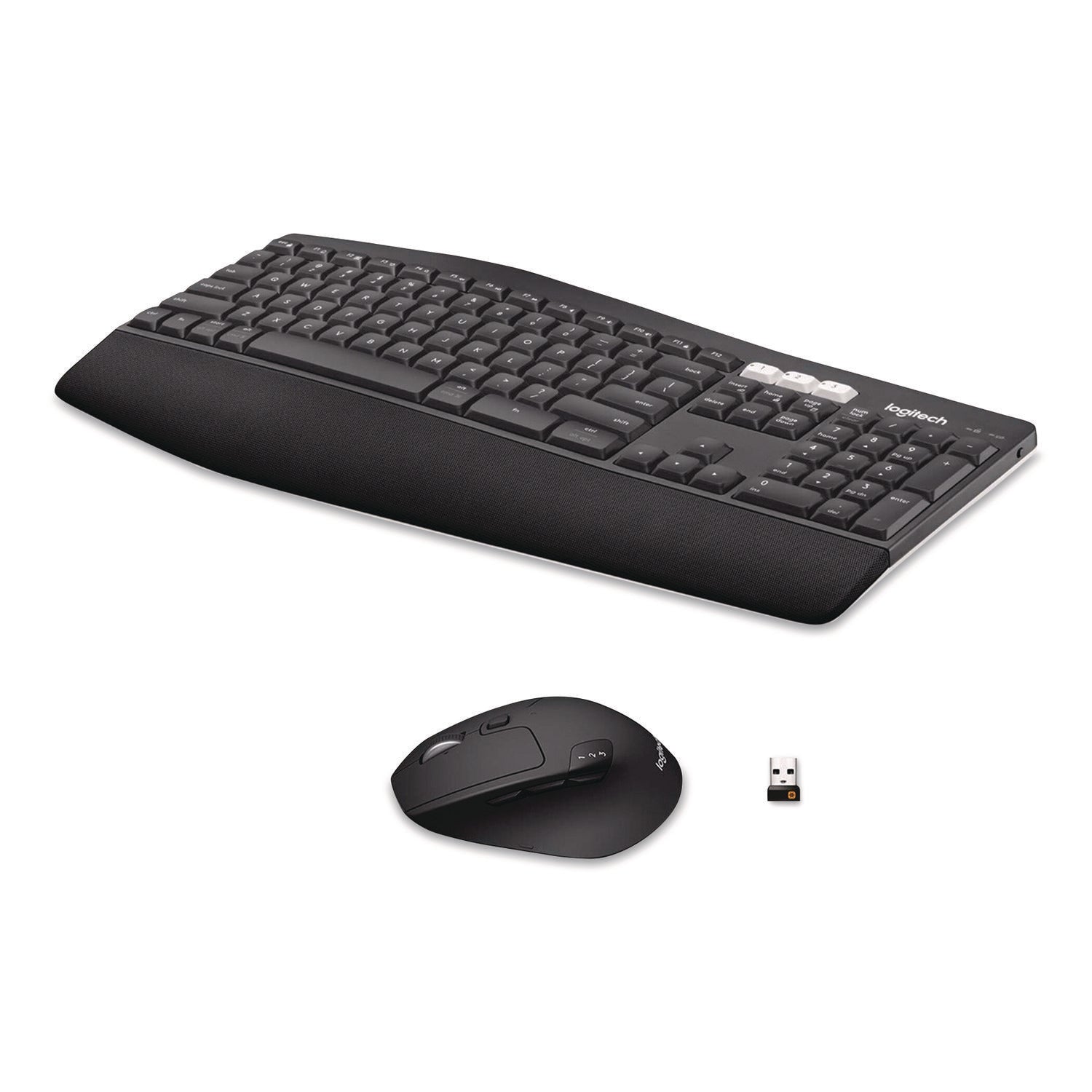 USB Wireless Bluetooth/RF Keyboard - USB Wireless Bluetooth/RF Mouse - Optical - 1000 dpi - 8 Button - Scroll Wheel - AAA, AA - Compatible with Desktop Computer, Smartphone, Notebook, Tablet for PC, Mac - 1 Each