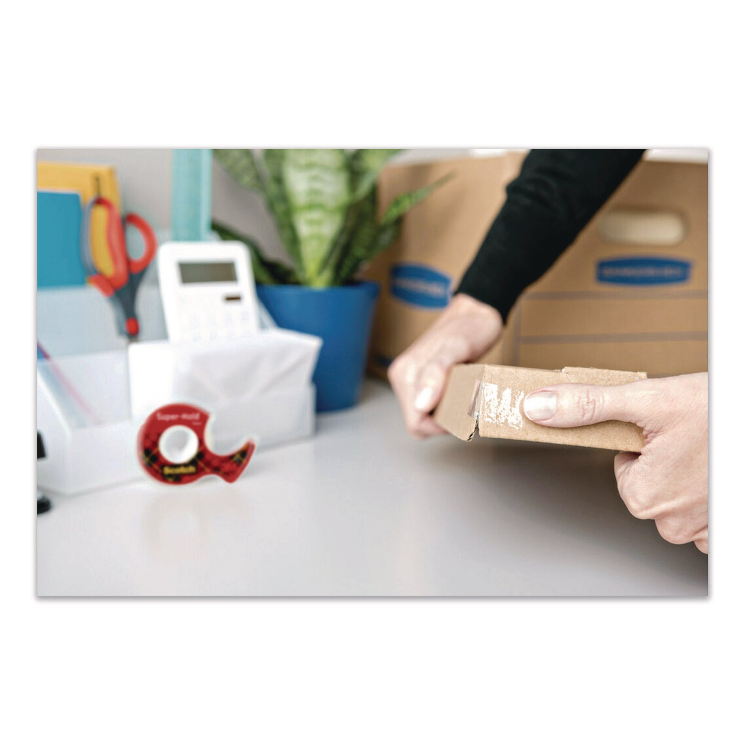 Shipping Variety Pack, (2) Rolls Heavy Duty Shipping Tape, (1) Roll Super-Hold Tape, (1) Precision Cutter