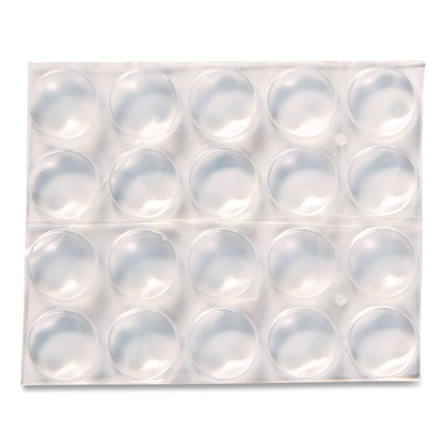 Round - Transparent - Rubber - 1Pack