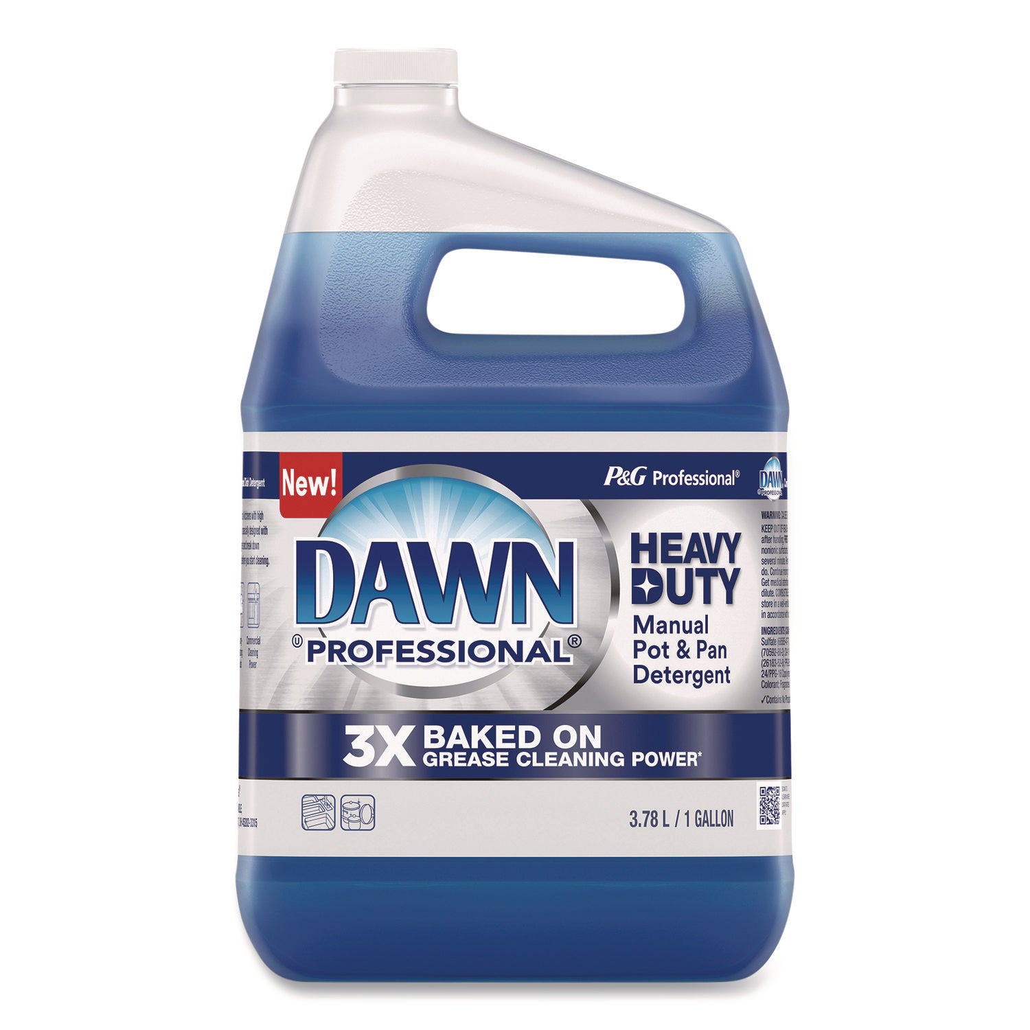 Heavy-Duty Manual Pot and Pan Dish Detergent, Original Scent, 1 gal Bottle