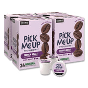 French Roast Coffee K-Cups, 24/Box, 4 Boxes/Carton